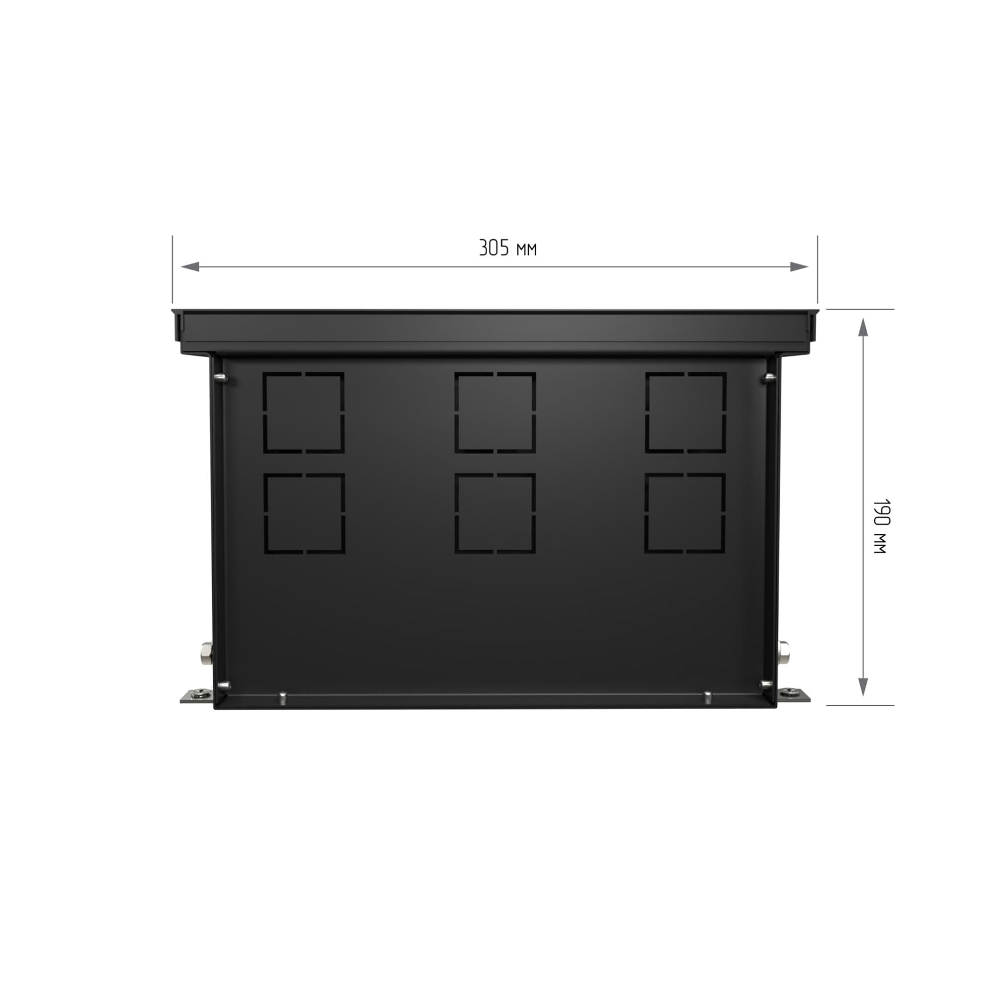 Конвектор внутрипольный Royal Thermo ATRIUM TURBO-190/300/2000-DG-U-LB