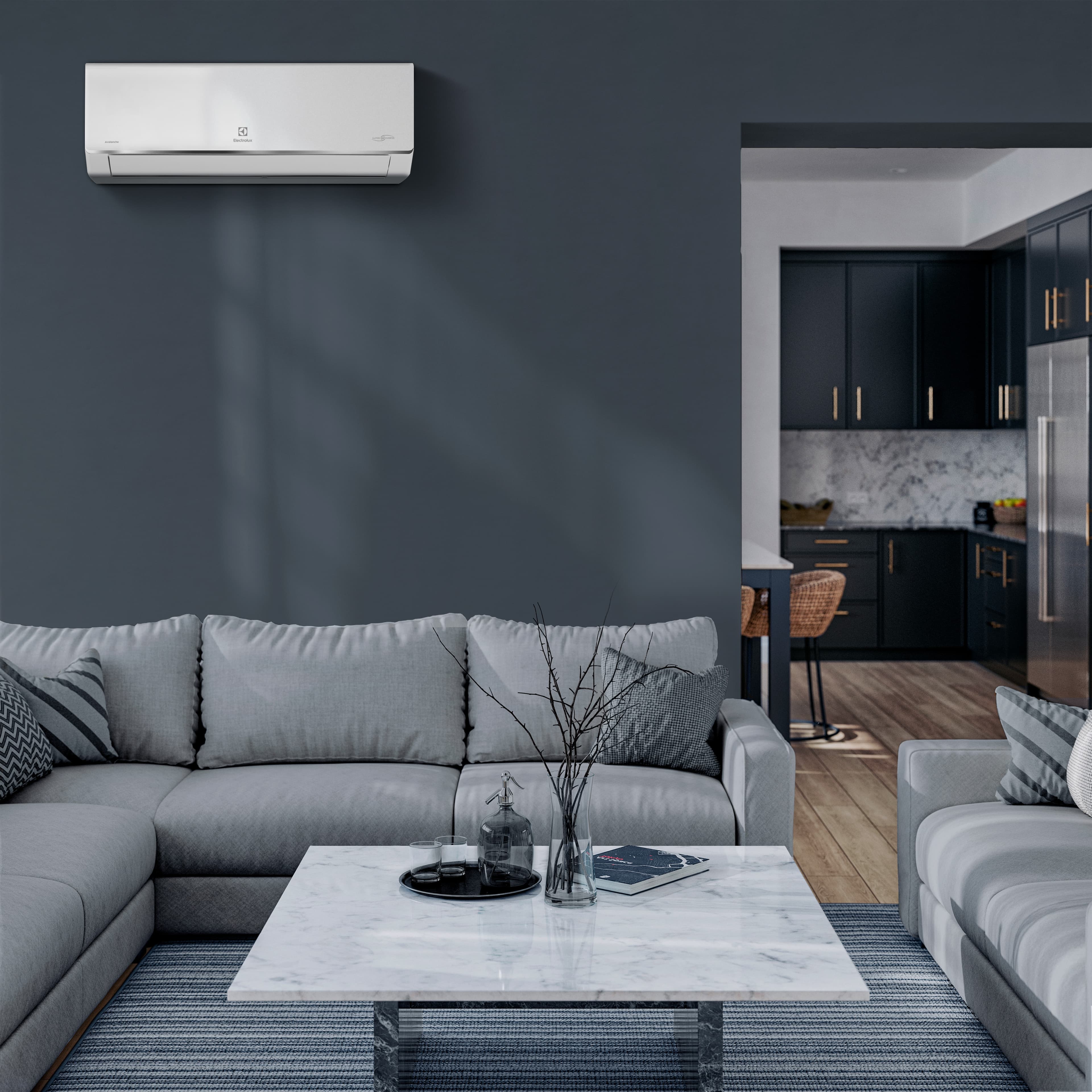 Сплит-система инверторного типа Electrolux Avalanche Super DC Inverter EACS/I-12HAV/N8_22Y комплект