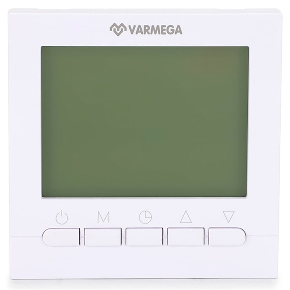 Термостат комнатный VARMEGA, VM19221, проводной, белый