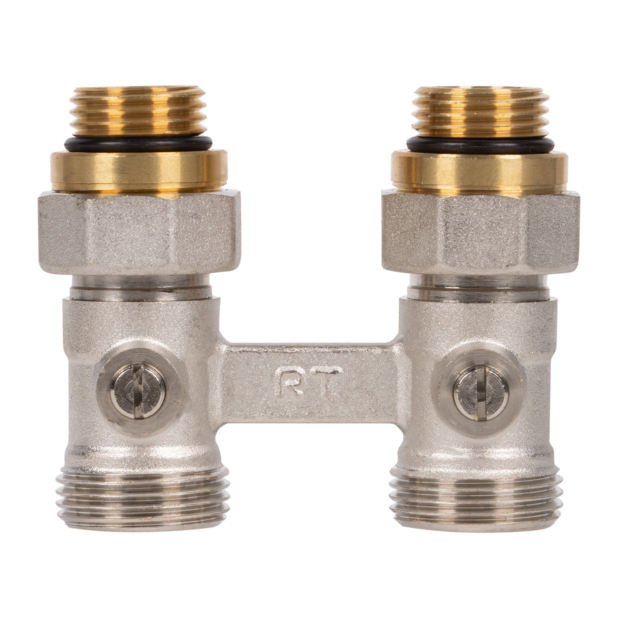 Узел нижнего подключения Royal Thermo прямой ½"х3/4"EK