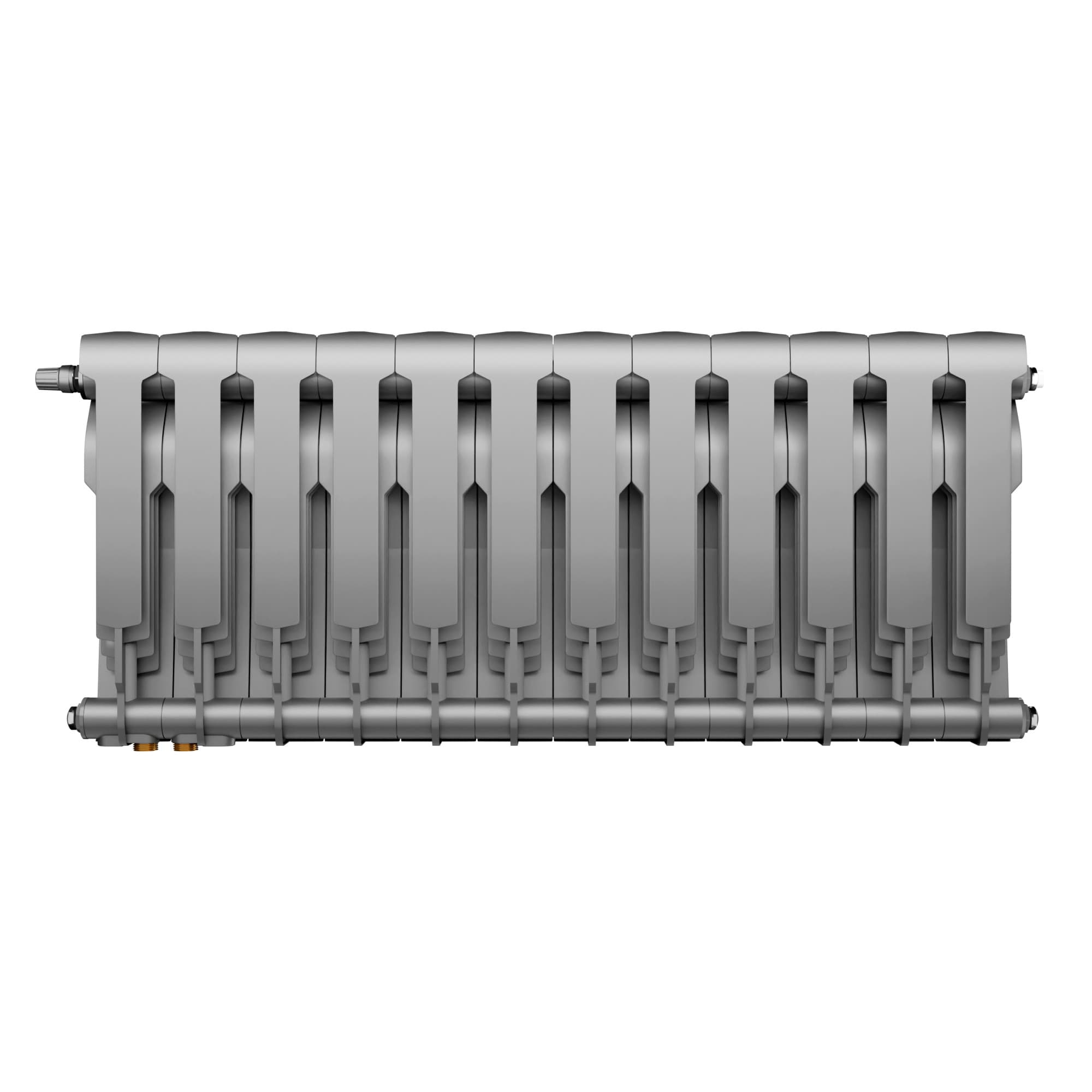 Радиатор Royal Thermo BiLiner 350 /Silver Satin - 12 секц.