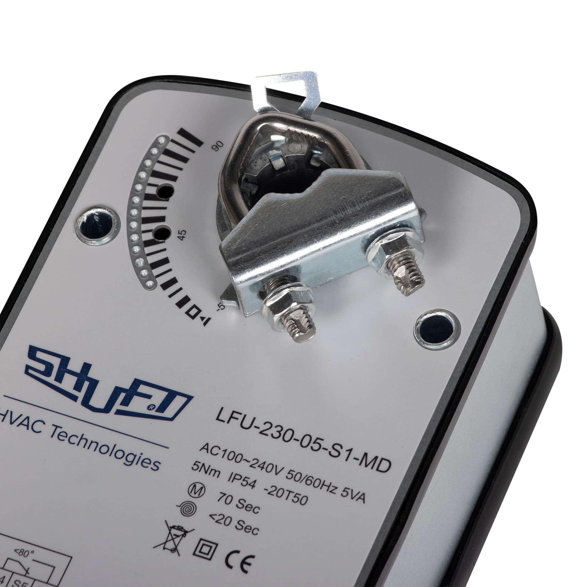 Электропривод с возвратной пружиной SHUFT LFU-230-05-S1-MD
