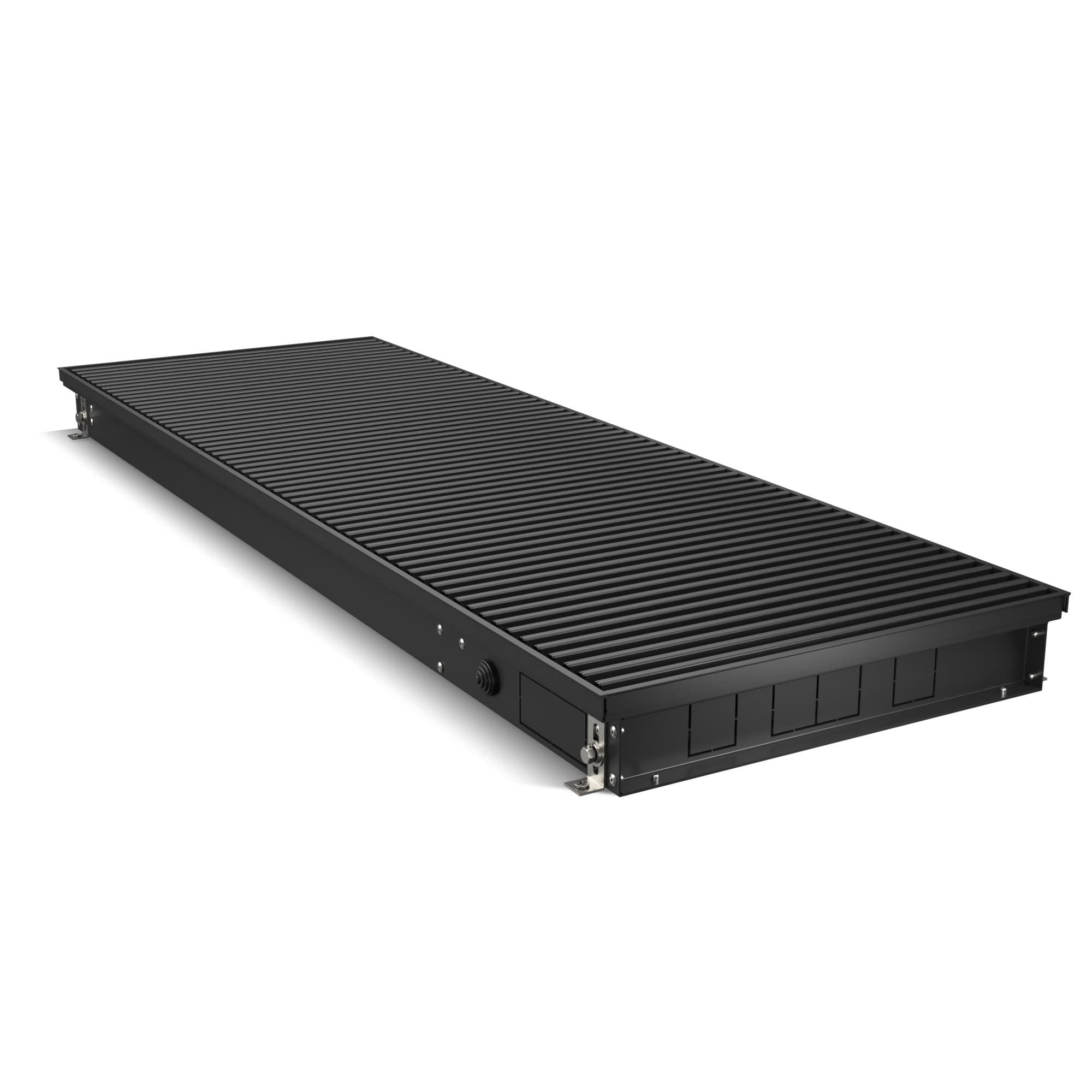 Конвектор внутрипольный Royal Thermo ATRIUM TURBO-80/400/2400-DG-U-BL