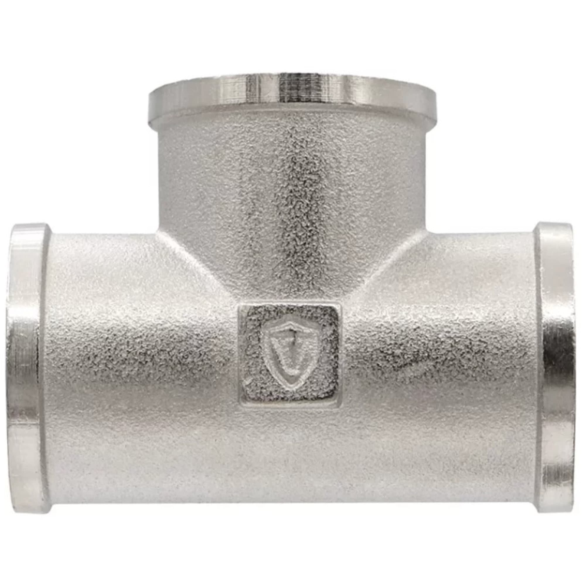 Тройник VIEIR ВВВ 11/4"х3/4"х11/4" никел. TFN646