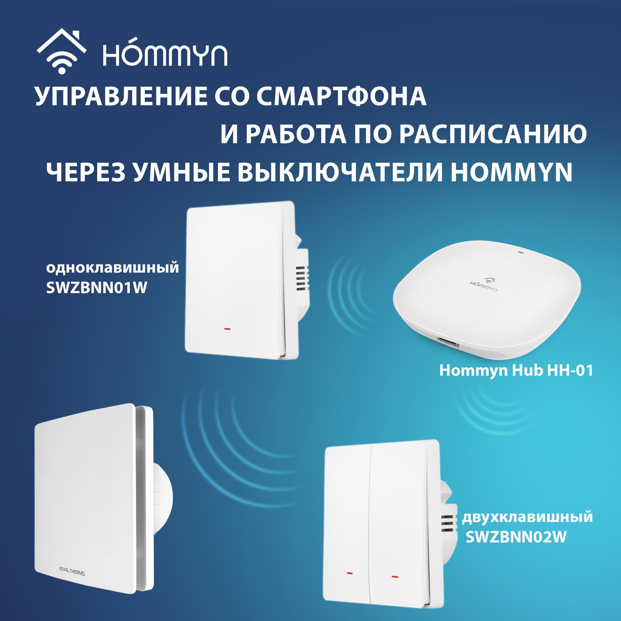 Вентилятор вытяжной Royal Thermo Sunset RAFS 100 S Silent