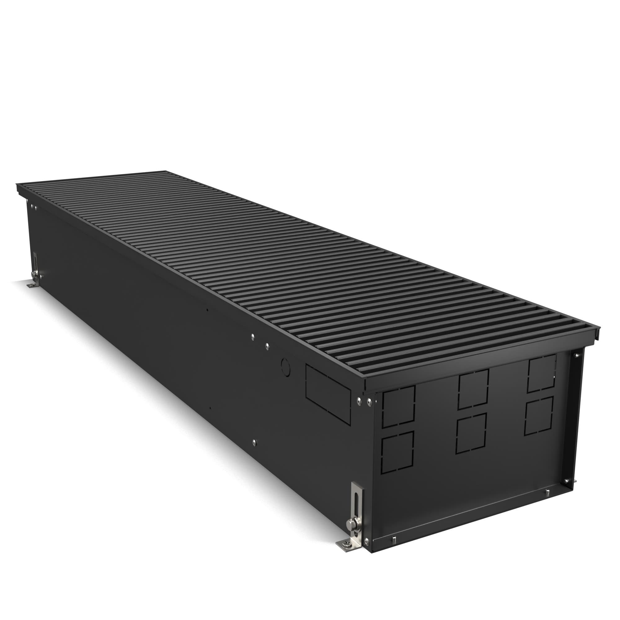 Конвектор внутрипольный Royal Thermo ATRIUM TURBO-190/300/2200-DG-U-BL