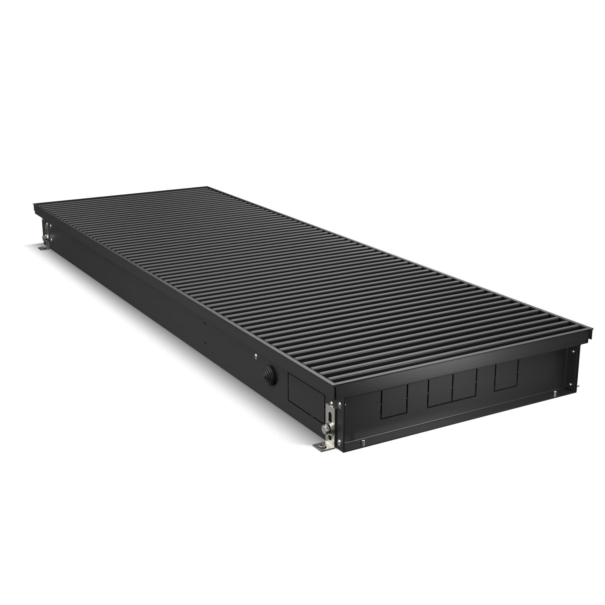 Конвектор внутрипольный Royal Thermo ATRIUM TURBO-90/400/1200-DG-U-BL