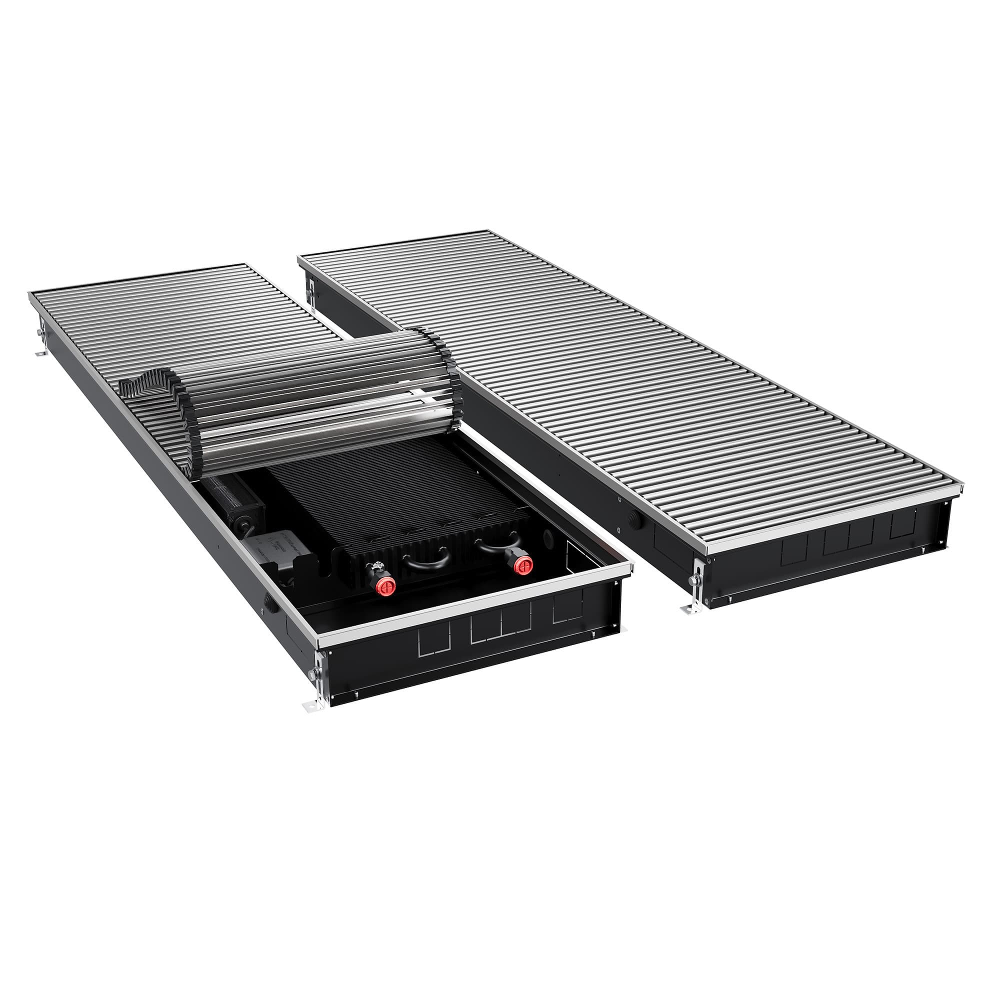 Конвектор внутрипольный Royal Thermo ATRIUM TURBO-90/400/2400-DG-U-NA
