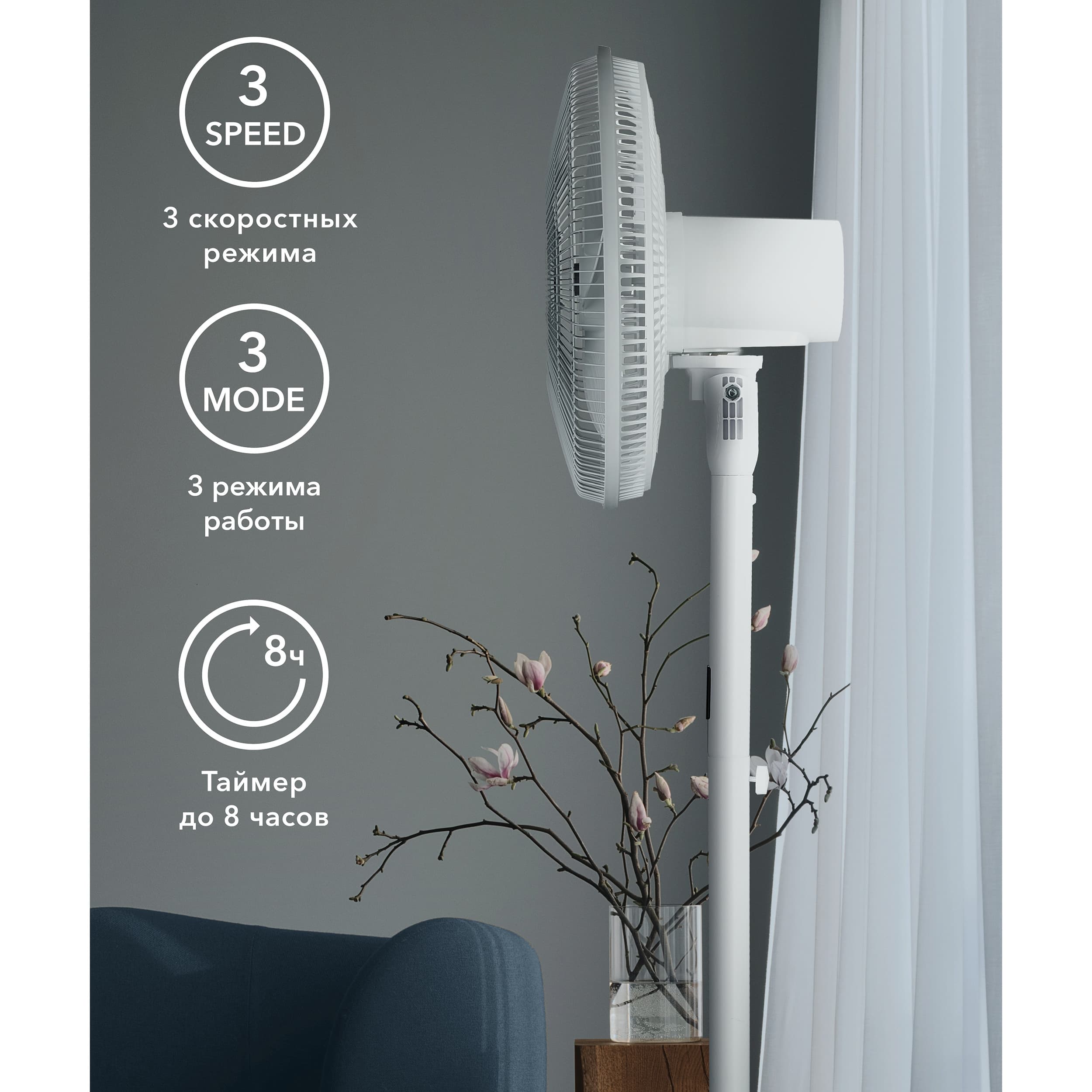 Вентилятор напольный Electrolux EFF-1002i