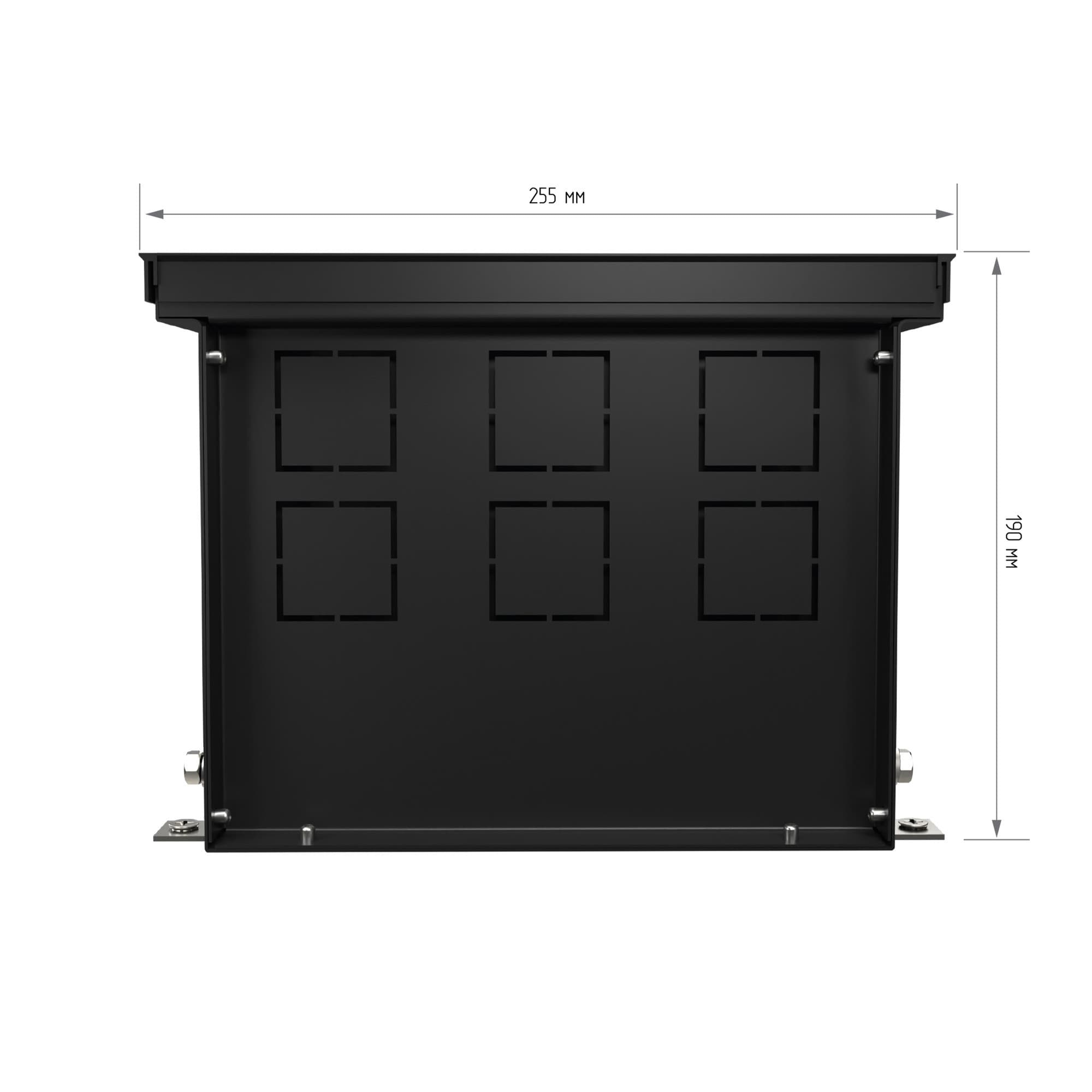 Конвектор внутрипольный Royal Thermo ATRIUM TURBO-190/250/2000-DG-U-LB