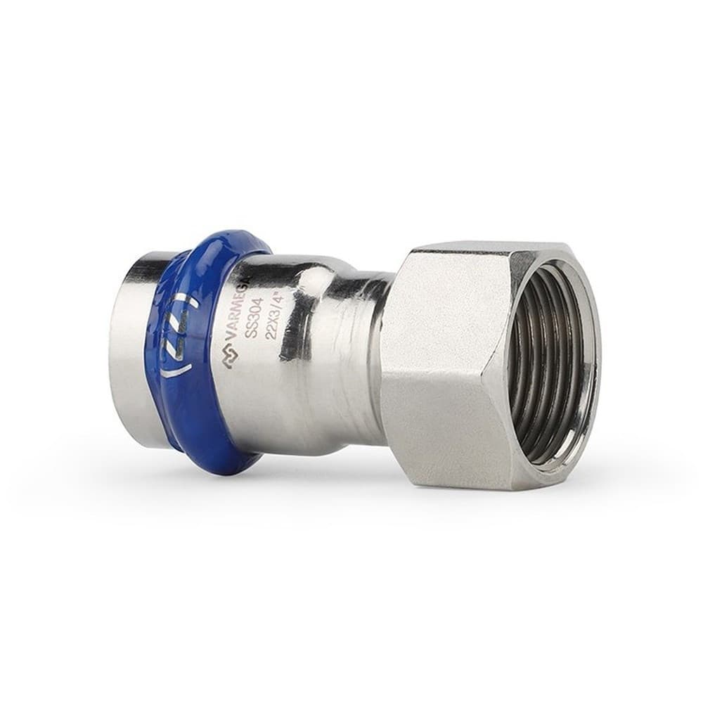 Муфта VARMEGA раструбная Inox Press ВР 18x1/2"