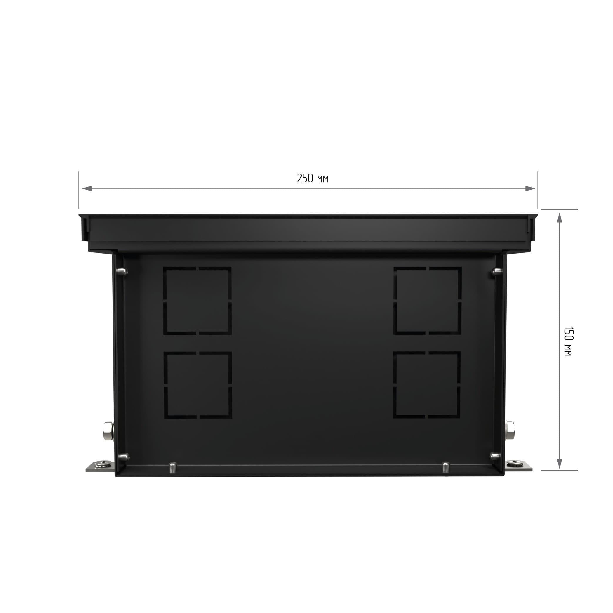 Конвектор внутрипольный Royal Thermo ATRIUM-150/250/1900-DG-U-NA