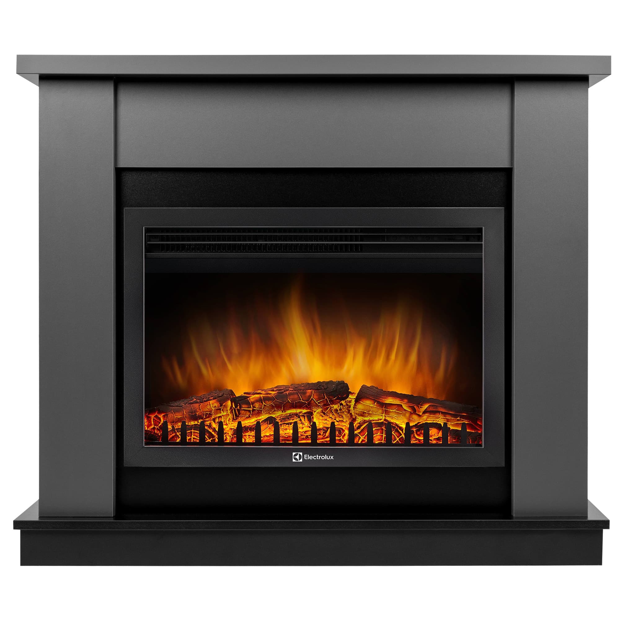 Каминокомплект Firelight: Очаг EFP/P-2720RLS N, портал Canto 25 графит