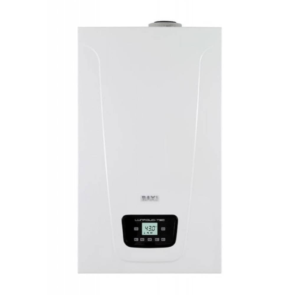 Котел газовый BAXI LUNA DUO-TEC E 1.24 конденс., настенный, 1 конт., закр.кам.сгор.