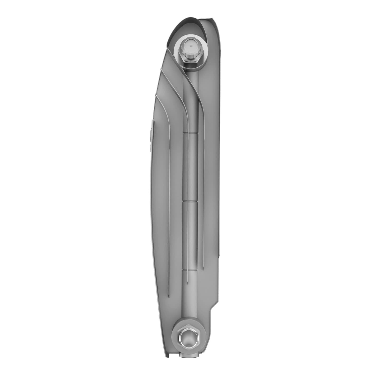 Радиатор Royal Thermo BiLiner 350 Silver Satin VR80 - 10 секц.
