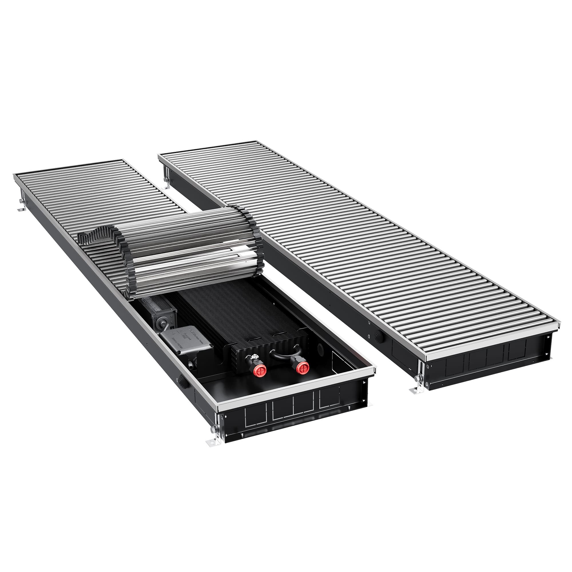 Конвектор внутрипольный Royal Thermo ATRIUM TURBO-80/300/2000-DG-U-NA