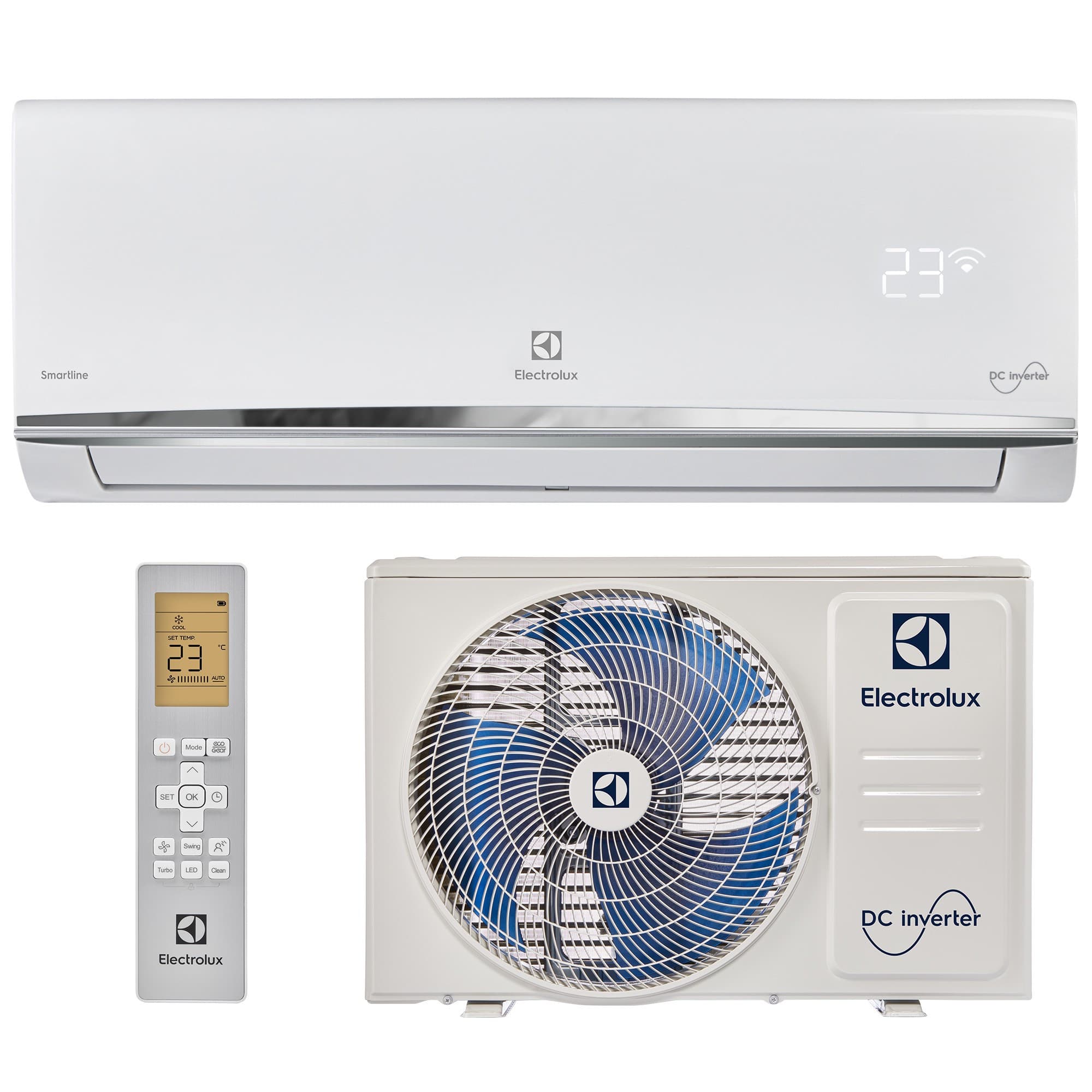 Сплит-система инверторного типа Electrolux Smartline DC EACS/I-09HSM/N8_V2 комплект