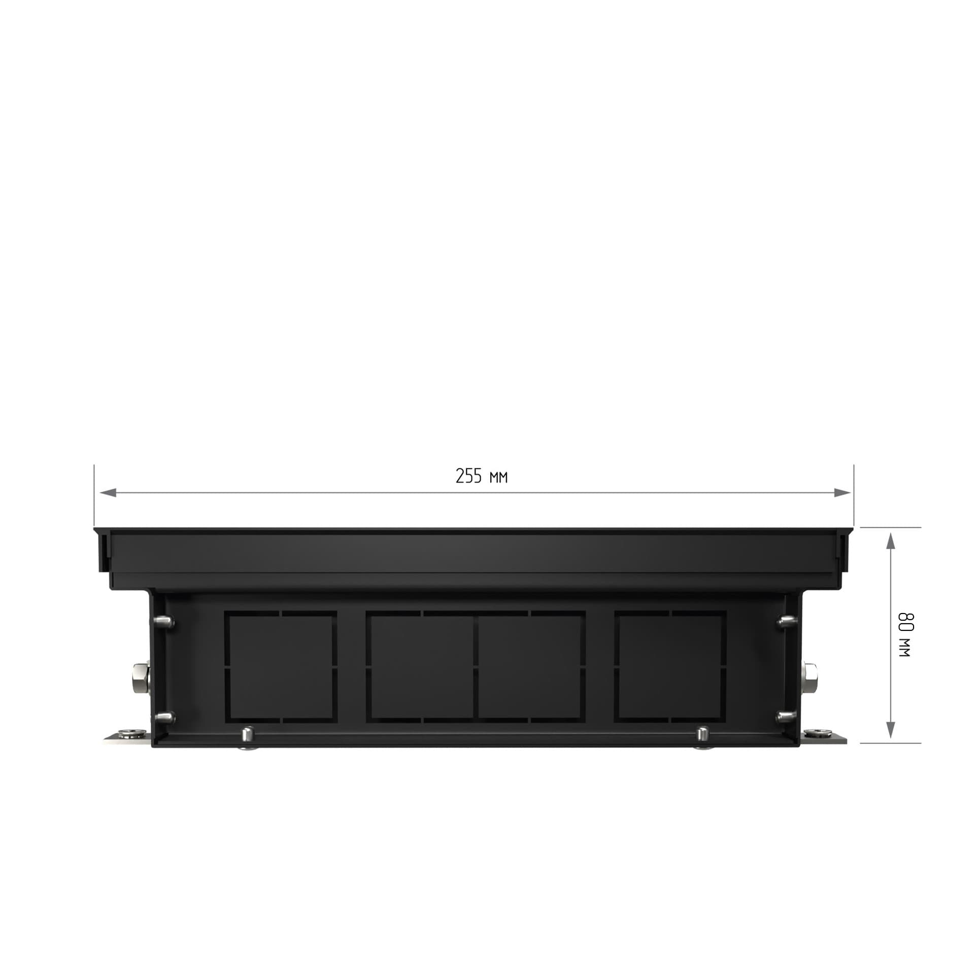 Конвектор внутрипольный Royal Thermo ATRIUM TURBO-80/250/1700-DG-U-DB