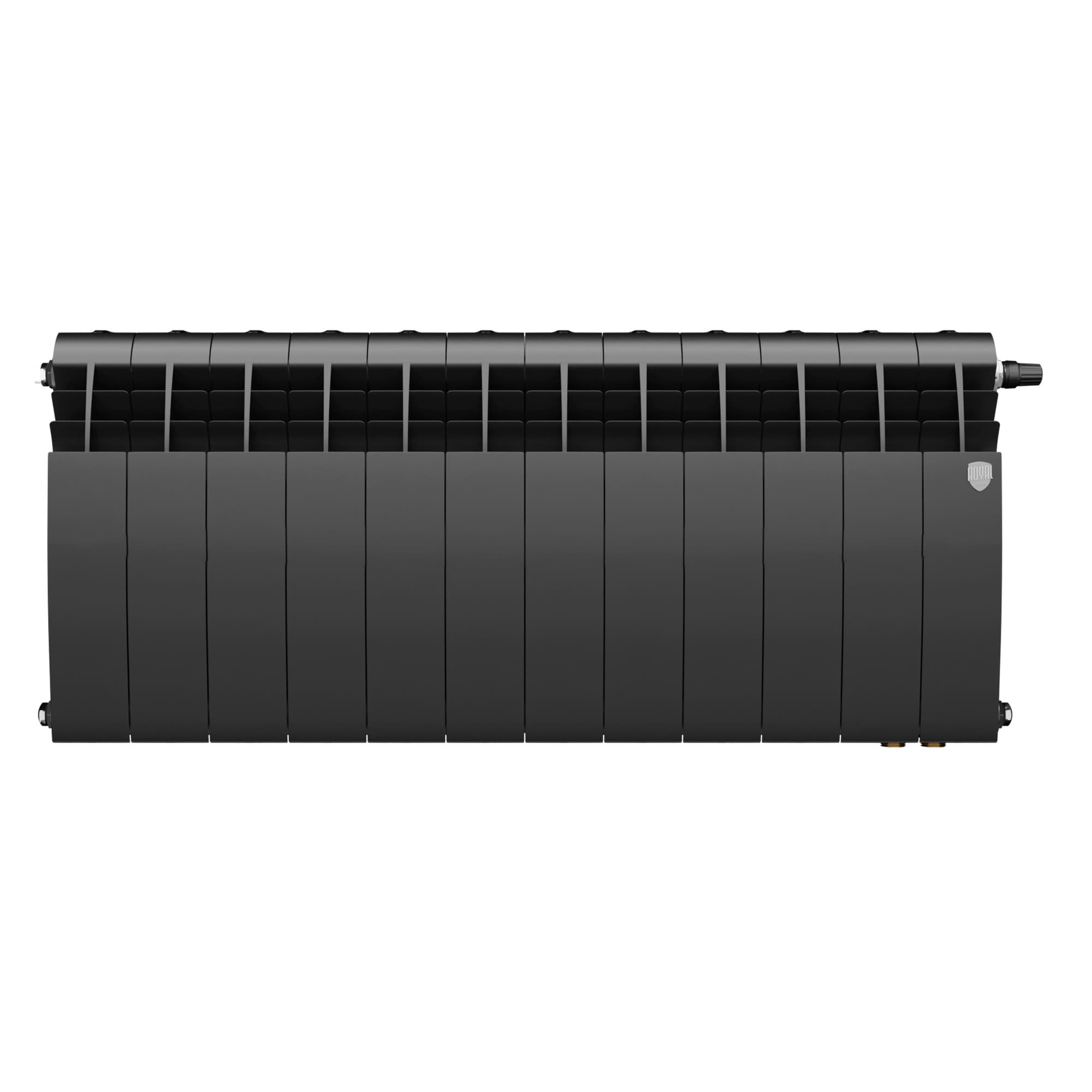 Радиатор Royal Thermo BiLiner 350 Noir Sable VR80 - 12 секц.