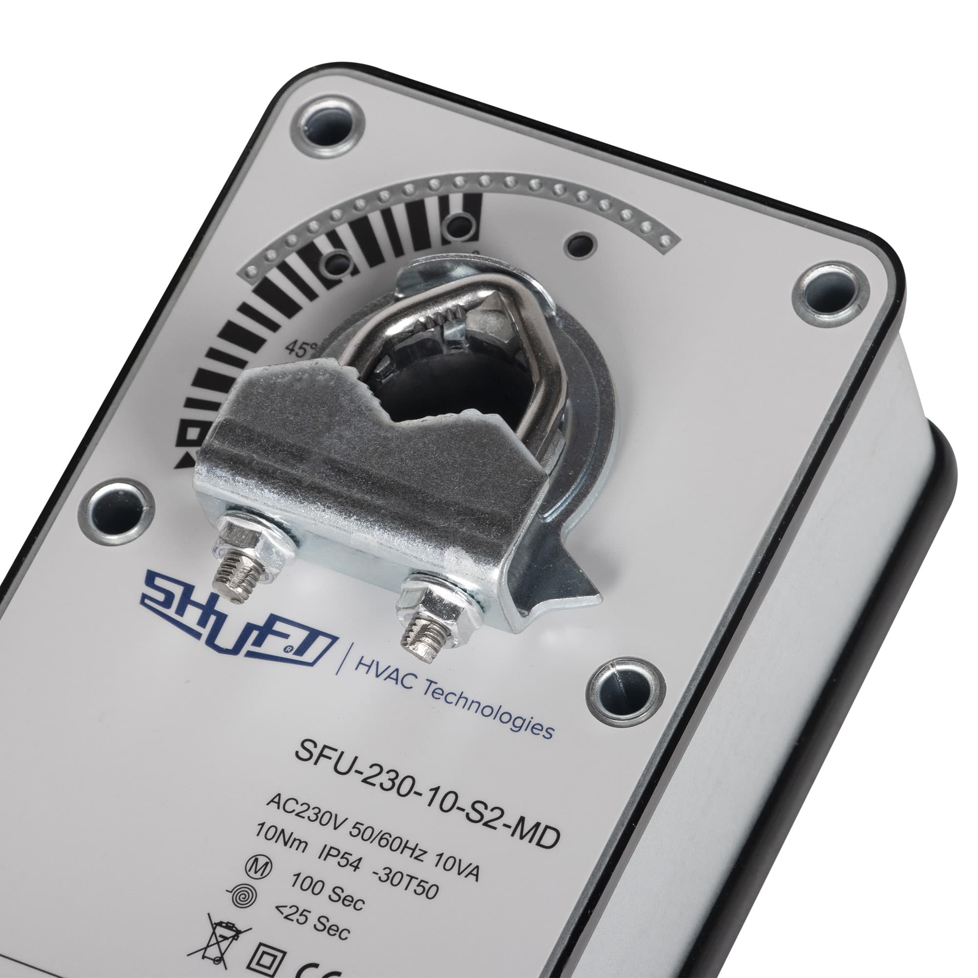 Электропривод с возвратной пружиной SHUFT SFU-230-10-S2-MD