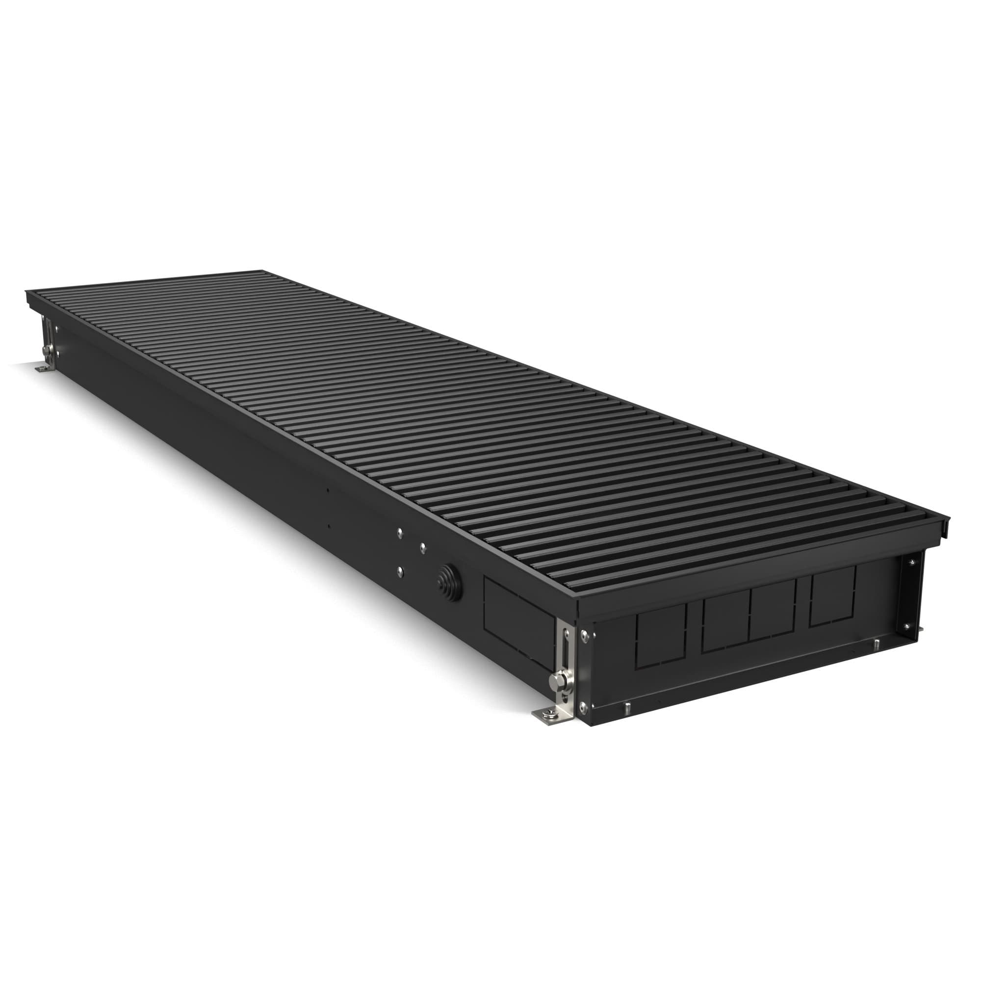 Конвектор внутрипольный Royal Thermo ATRIUM TURBO-90/300/2500-DG-U-BL