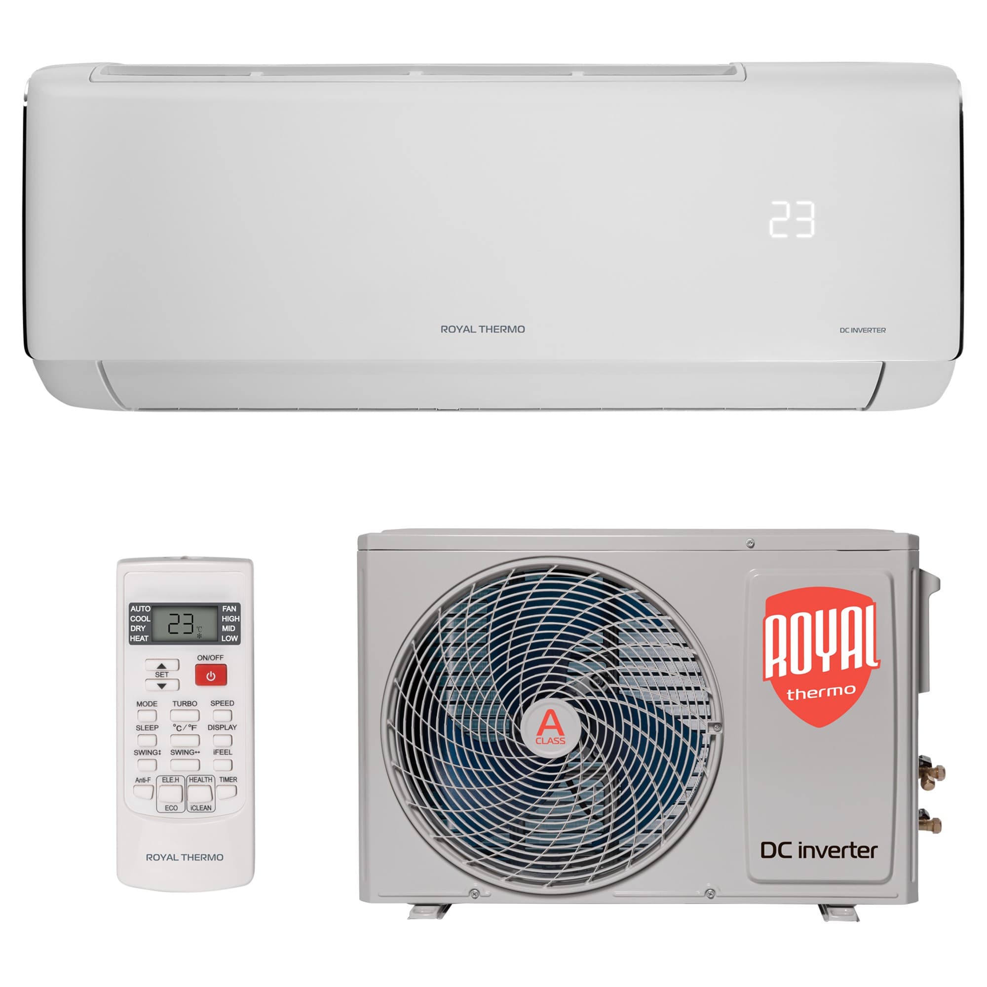 Сплит-система инверторного типа Royal Thermo Milano DC RTMI-09HN1 комплект