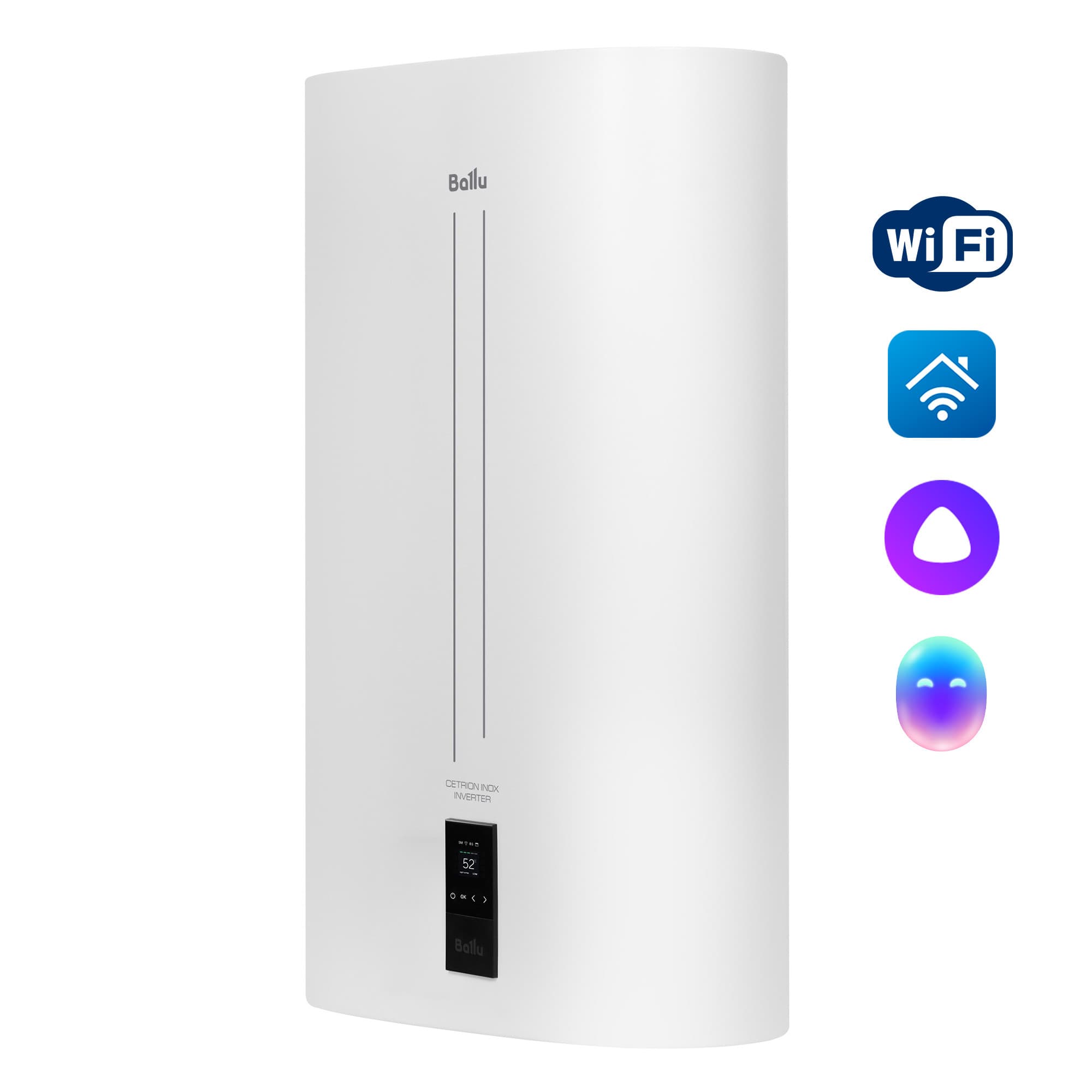 Водонагреватель Ballu BWH/S 80 Cetrion Inox Inverter