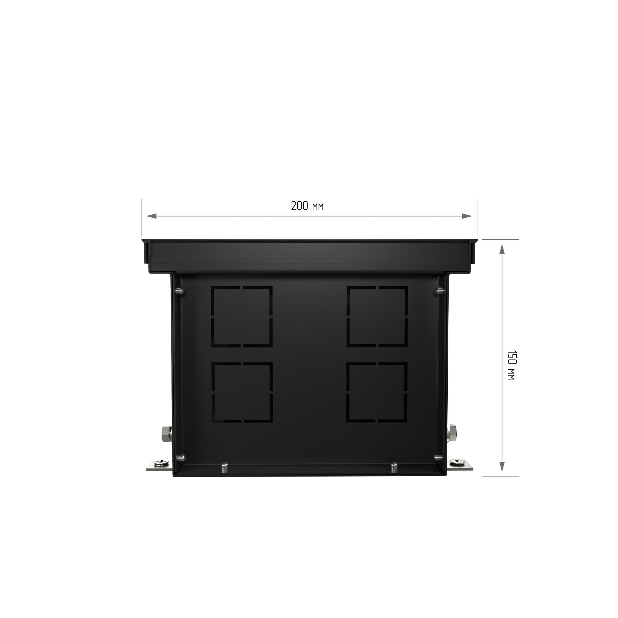 Конвектор внутрипольный Royal Thermo ATRIUM-150/200/2300-DG-U-AU