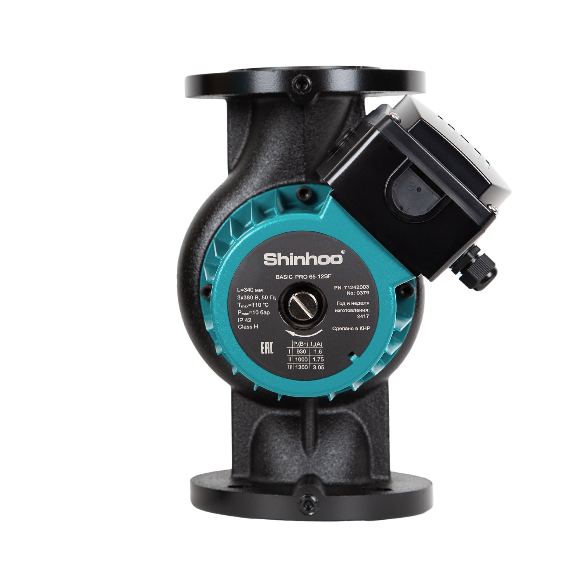Насос циркуляционный Shinhoo BASIC PRO 65-12SF (3x380В)