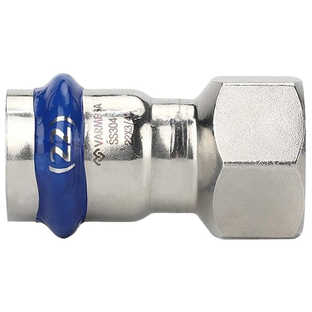 Муфта VARMEGA раструбная Inox Press ВР 18x1/2"