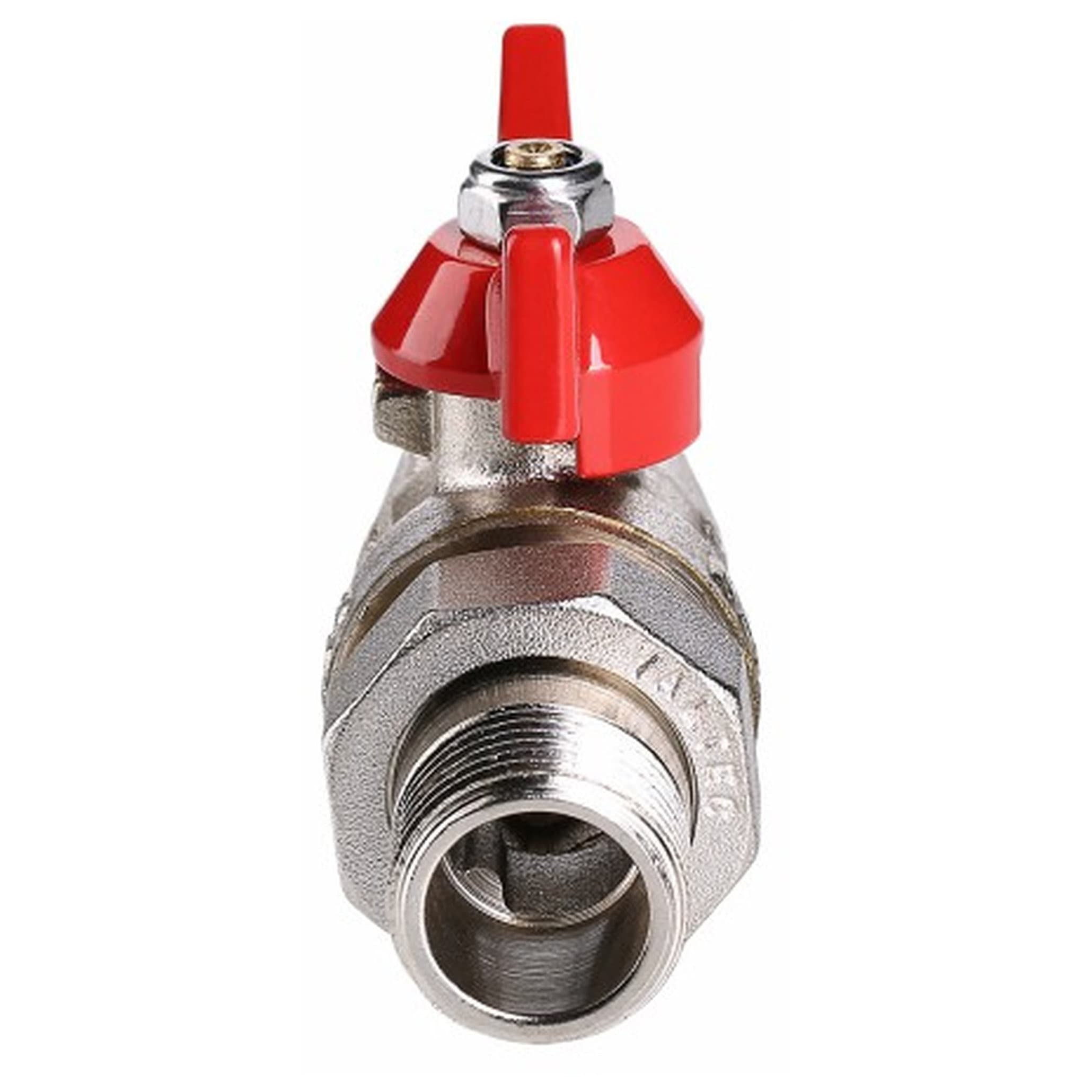 Кран шар. Valtec VT.227.N.05 BASE ВН 3/4" с американкой бабочка