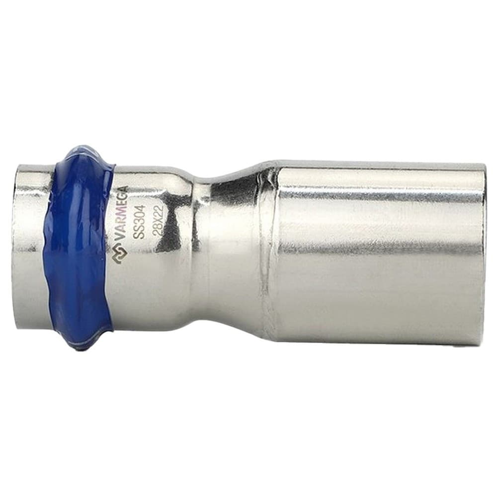Муфта-вставка VARMEGA однораструбная Inox Press переходная 22ax15