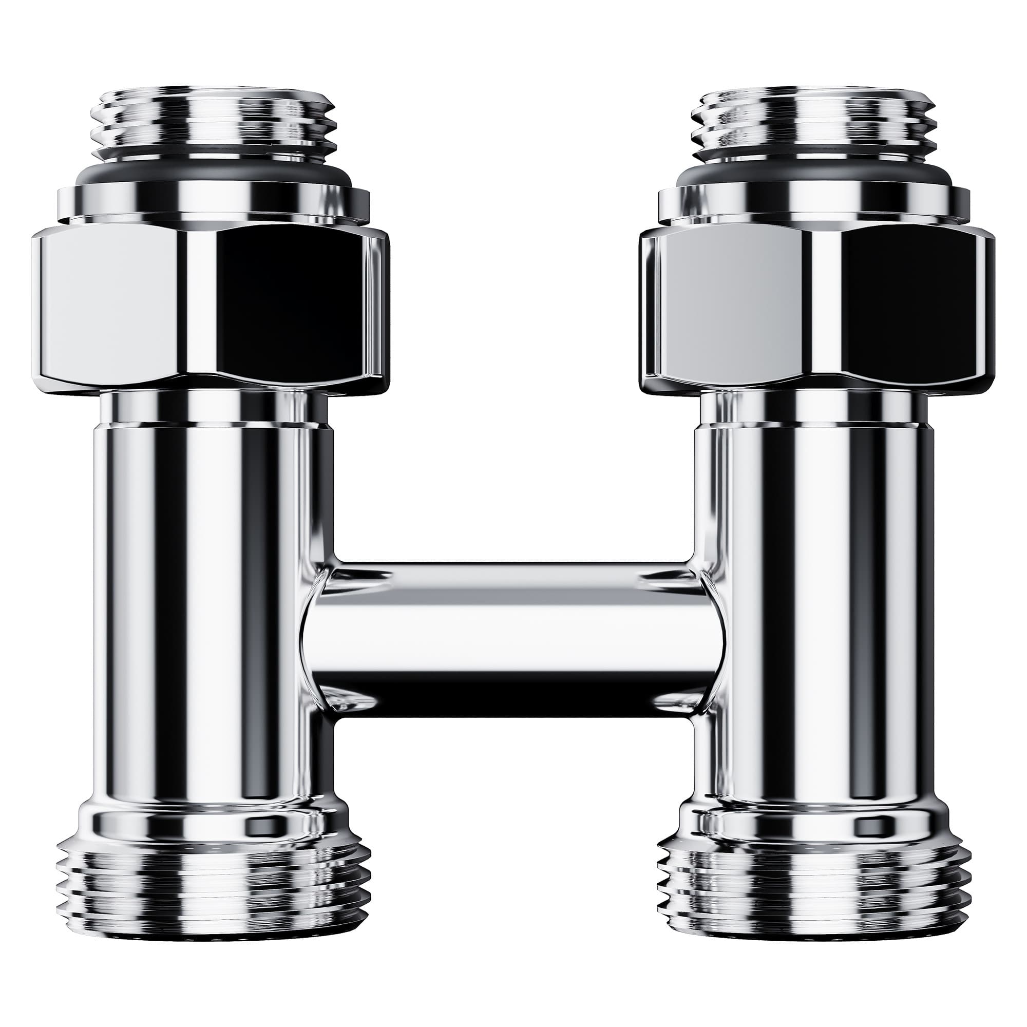 Узел нижнего подключения Royal Thermo Design прямой 1/2"х3/4"EK (хром)