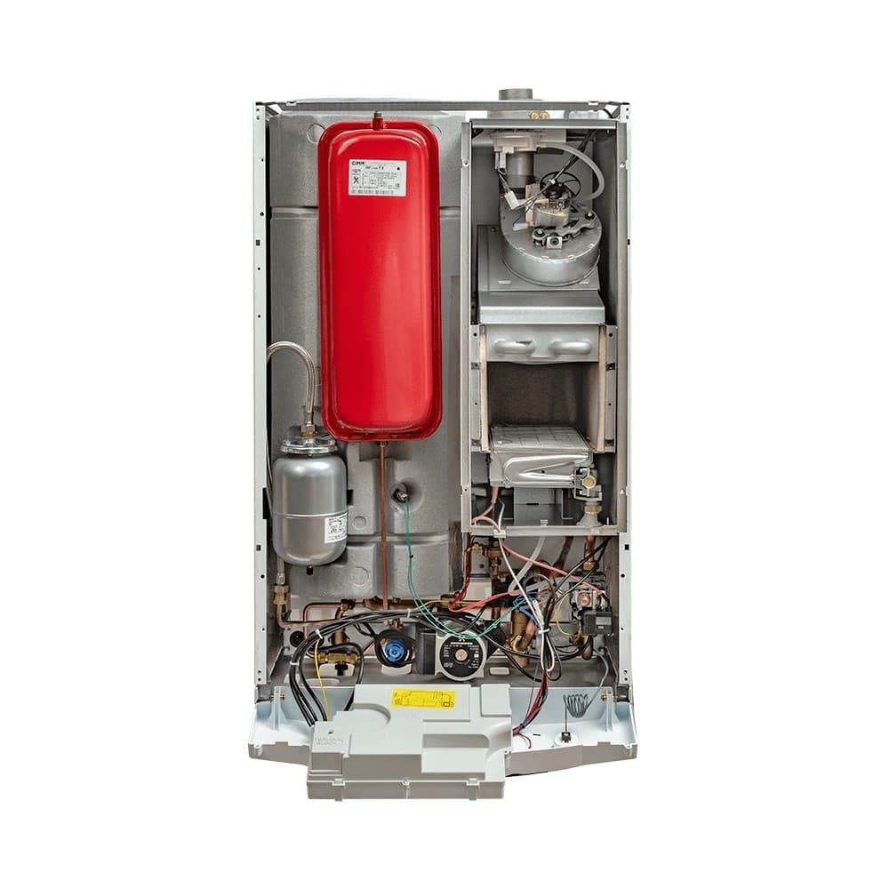 Котел газовый BAXI NUVOLA3 COMFORT 320 Fi настенный, 2 конт., закр.кам.сгор. п/у, встроен.бойлер