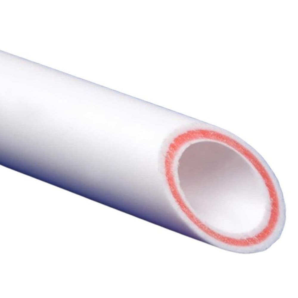 Труба MeerPlast стекловолокно 25х3,5 PPRC (PN20) SDR7,4 белый (4/80)