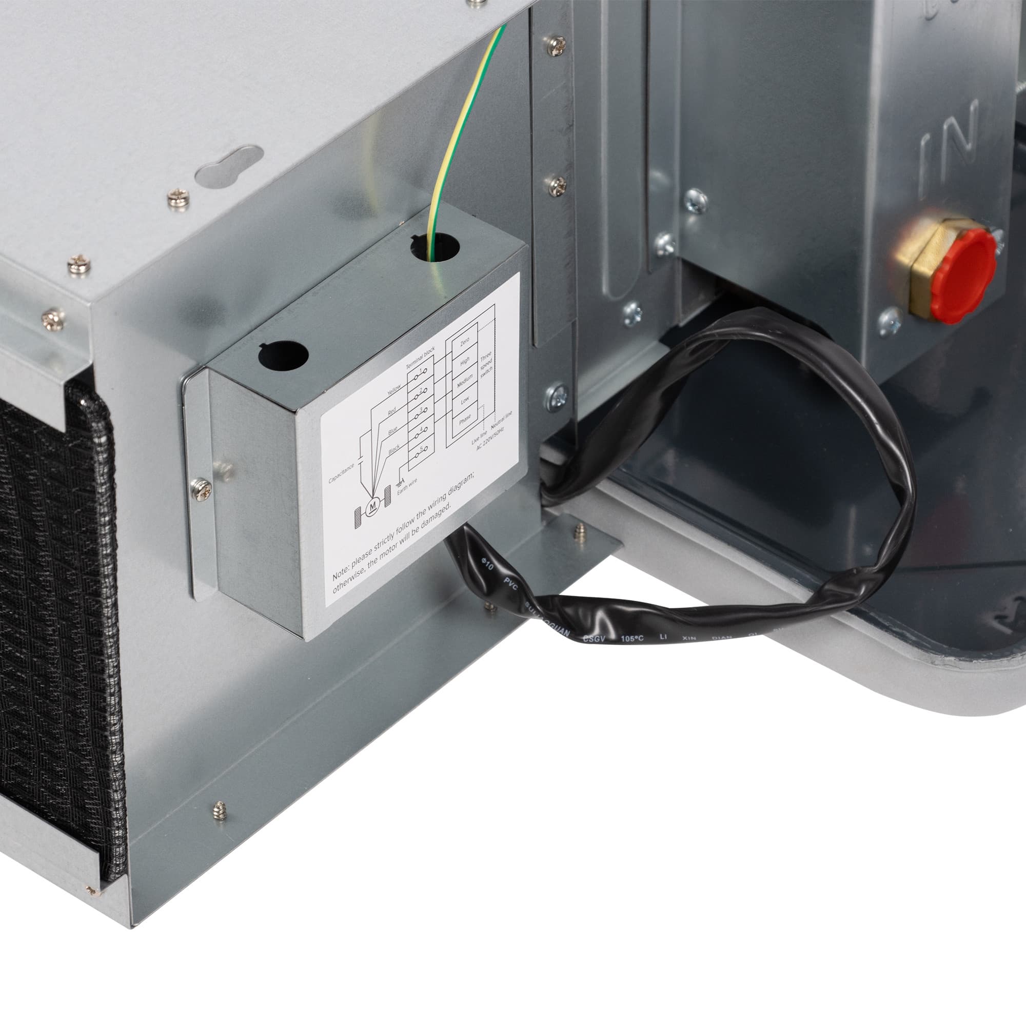 Фанкойл канальный SHUFT SFF-800G50