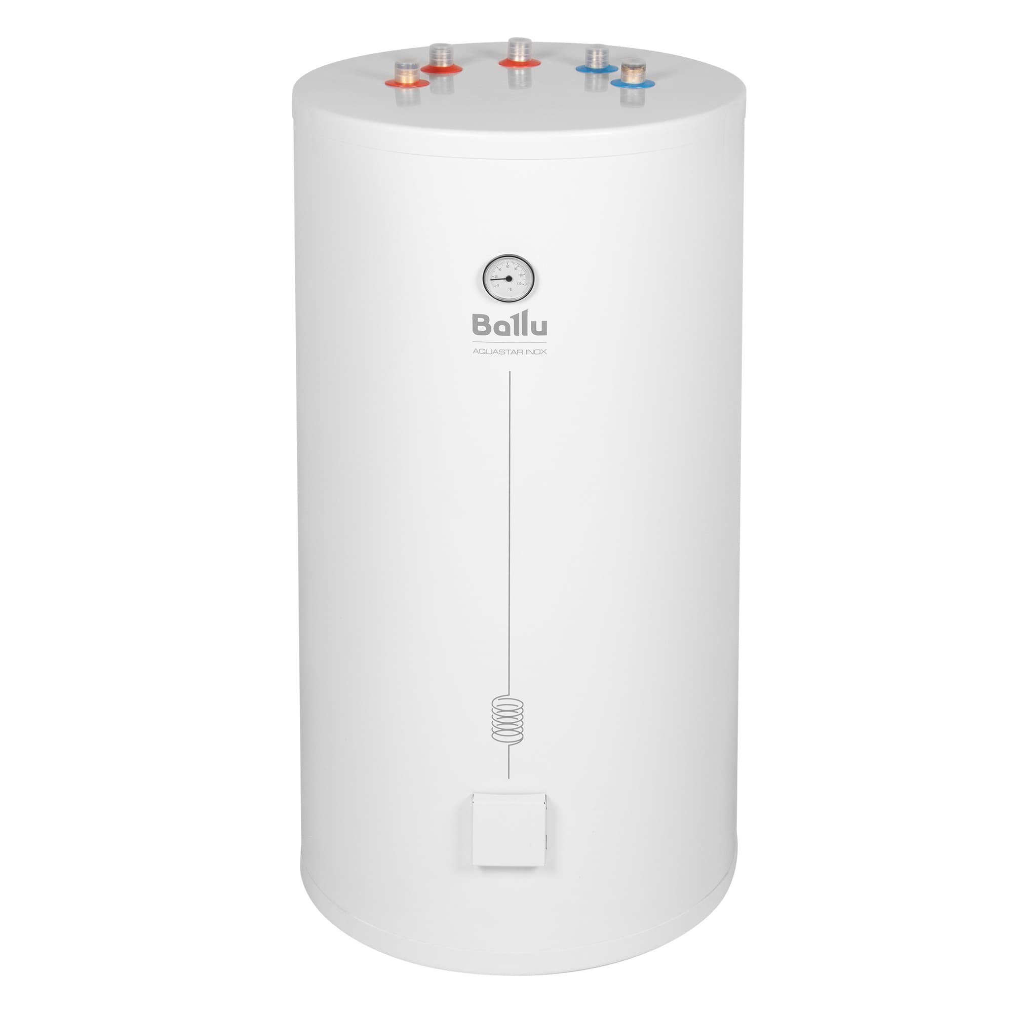 Бойлер косвенного нагрева Ballu AQUASTAR INOX-T 150 напольный верхнее подключение