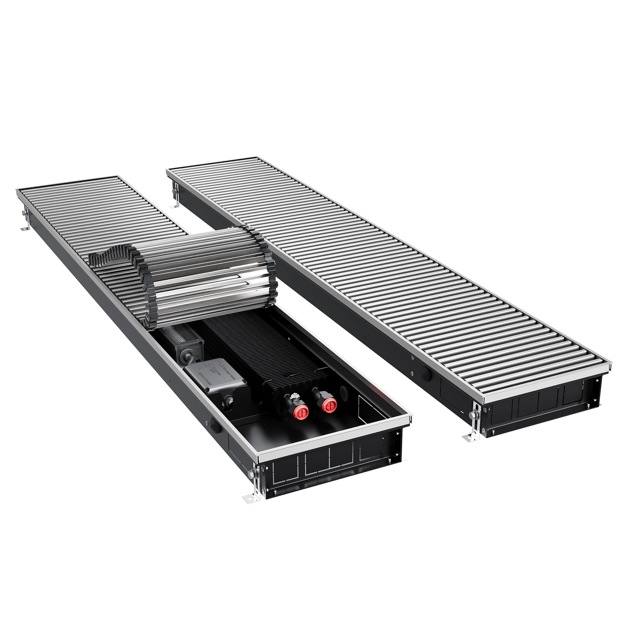 Конвектор внутрипольный Royal Thermo ATRIUM TURBO-80/250/2800-DG-U-NA