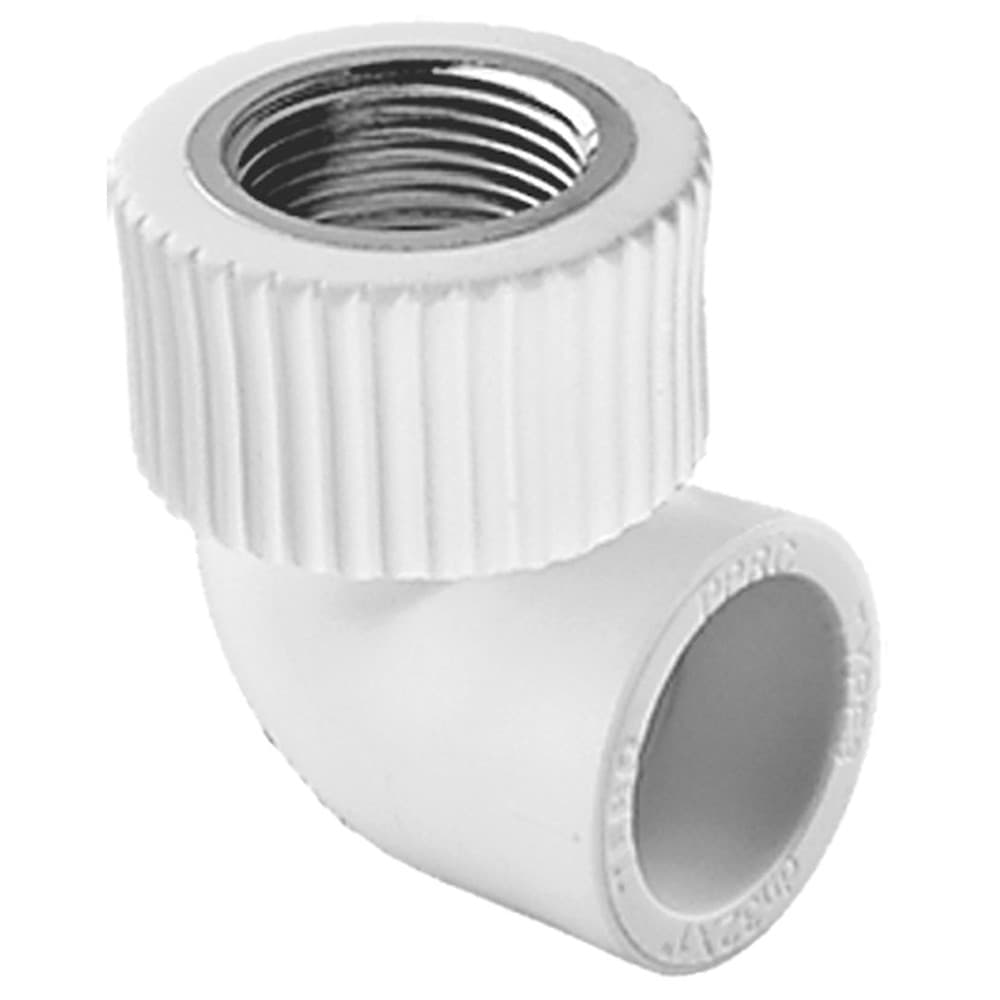 Угольник TEBO бел. PP-R комб. 32х3/4" ВР (20/80), арт. 030030410