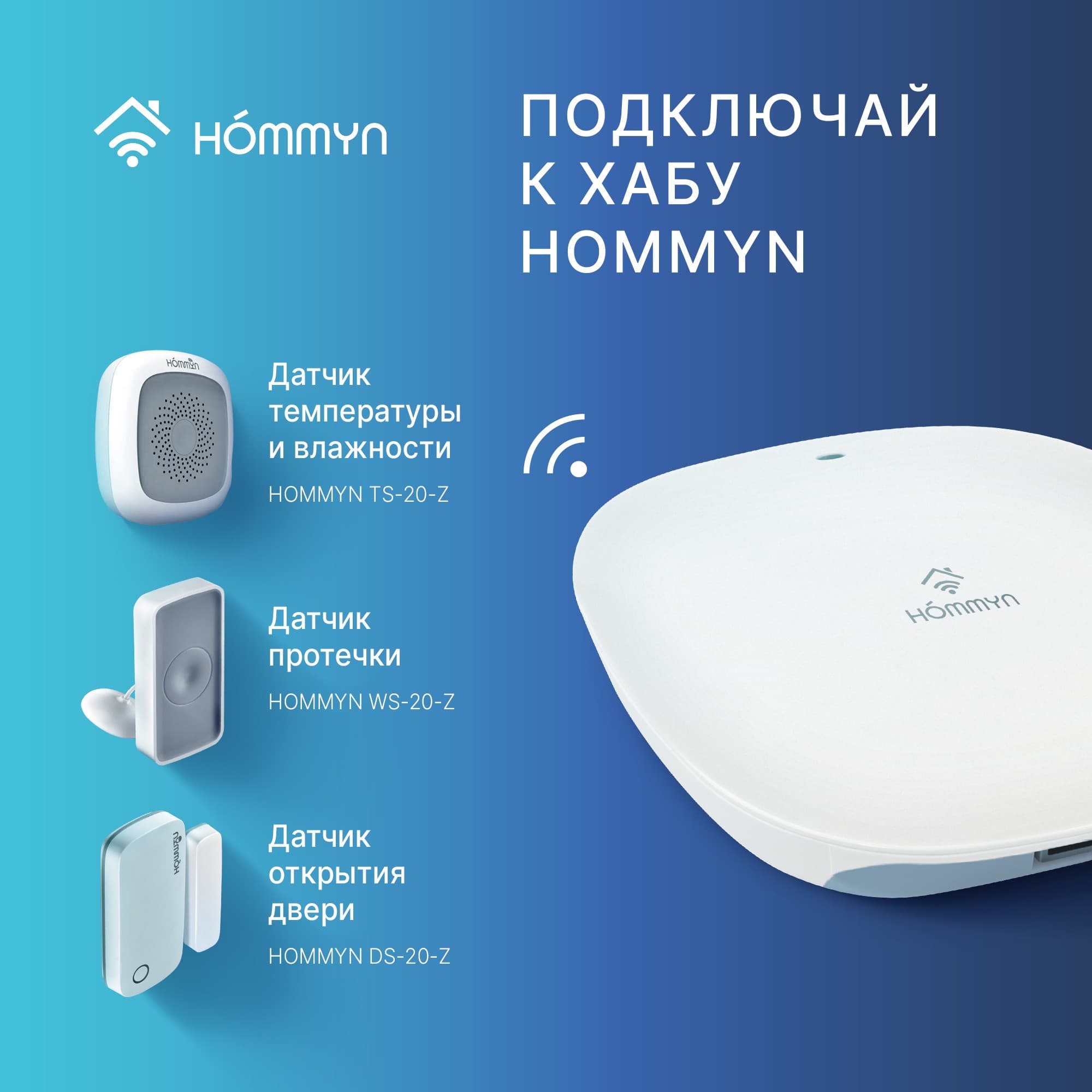 Сенсор температуры и влажности HOMMYN TS-20-Z