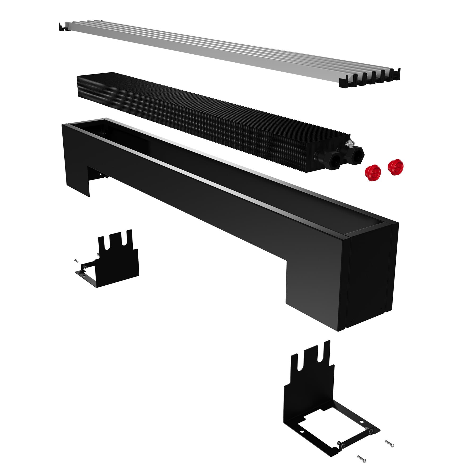 Конвектор напольный Royal Thermo STEP-180/130/1400-3-N-WT-LG-NA