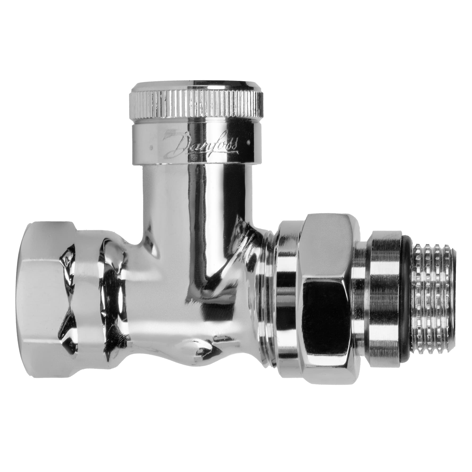 Набор термостатический прямой Royal Thermo Design 1/2" Click (Хром) с термоголовкой Design (Хром)