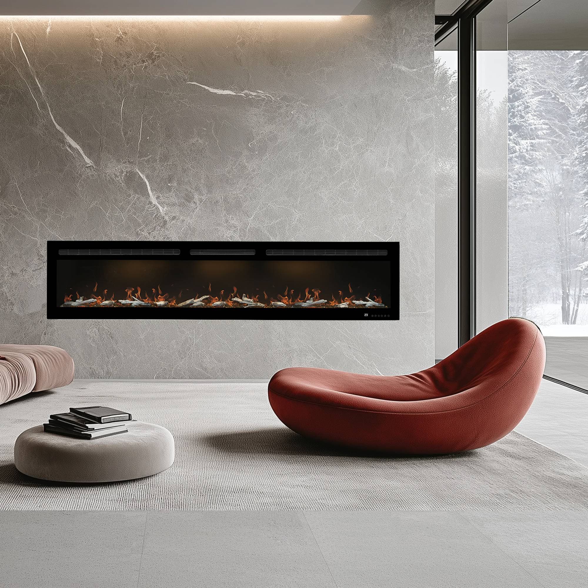 Очаг электрический Royal Thermo Allira RTFP/W-AL80LS