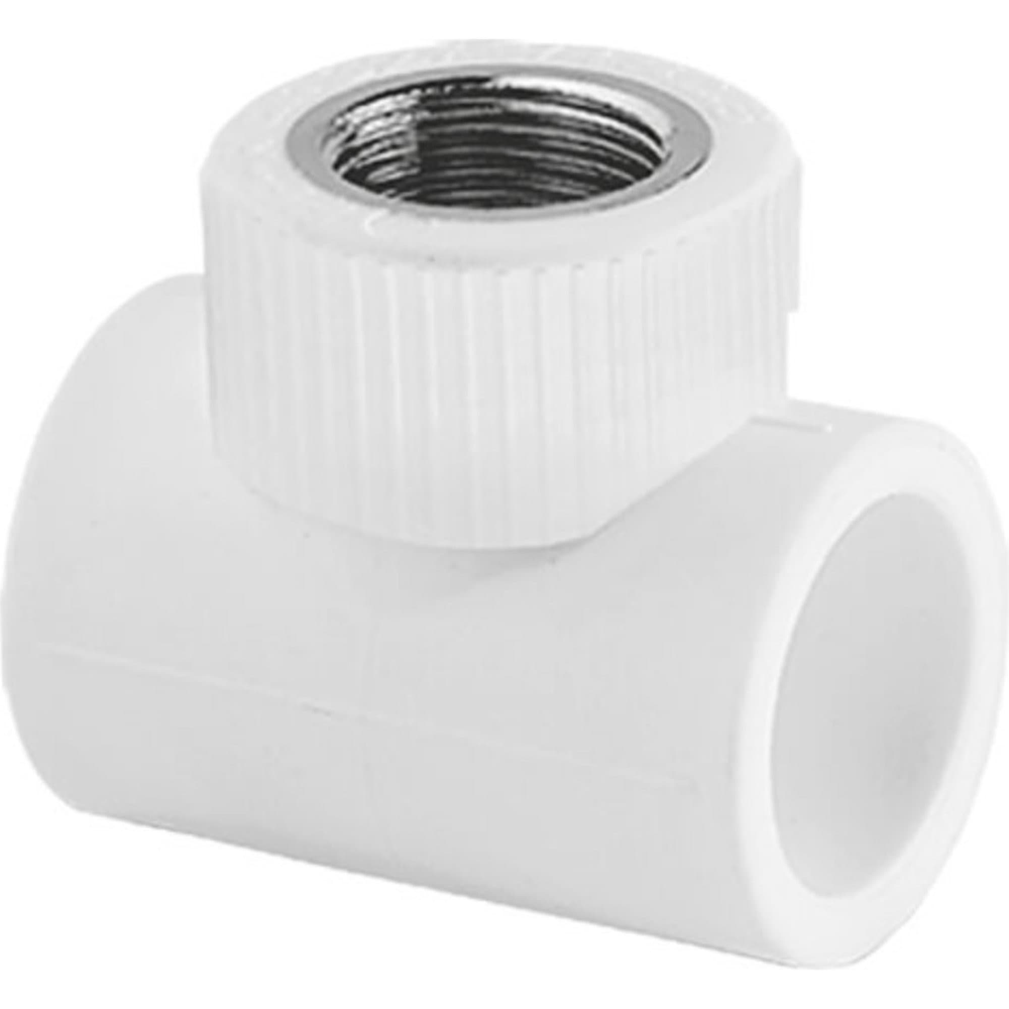 Тройник TEBO бел. PP-R комб. 32х1/2" ВР (10/70), арт. 030043306