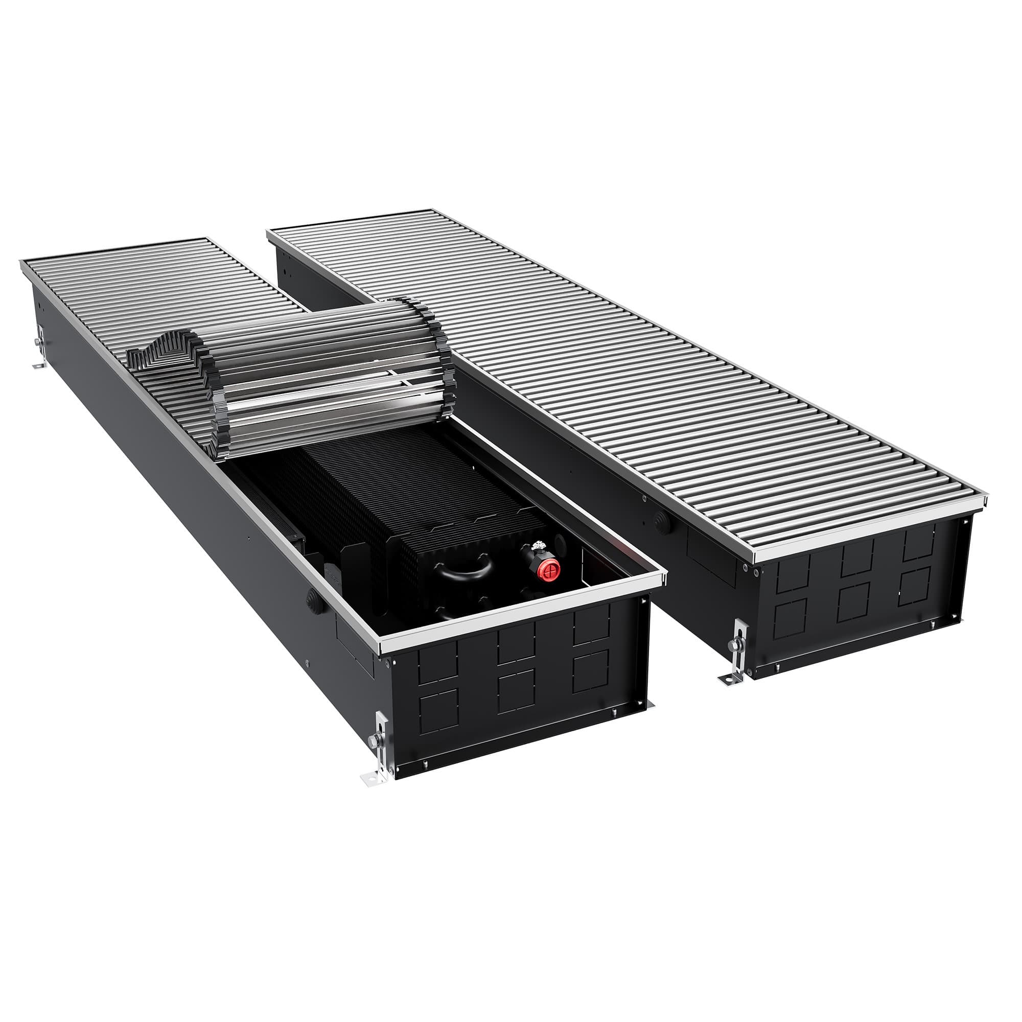 Конвектор внутрипольный Royal Thermo ATRIUM TURBO-150/300/1900-DG-U-NA