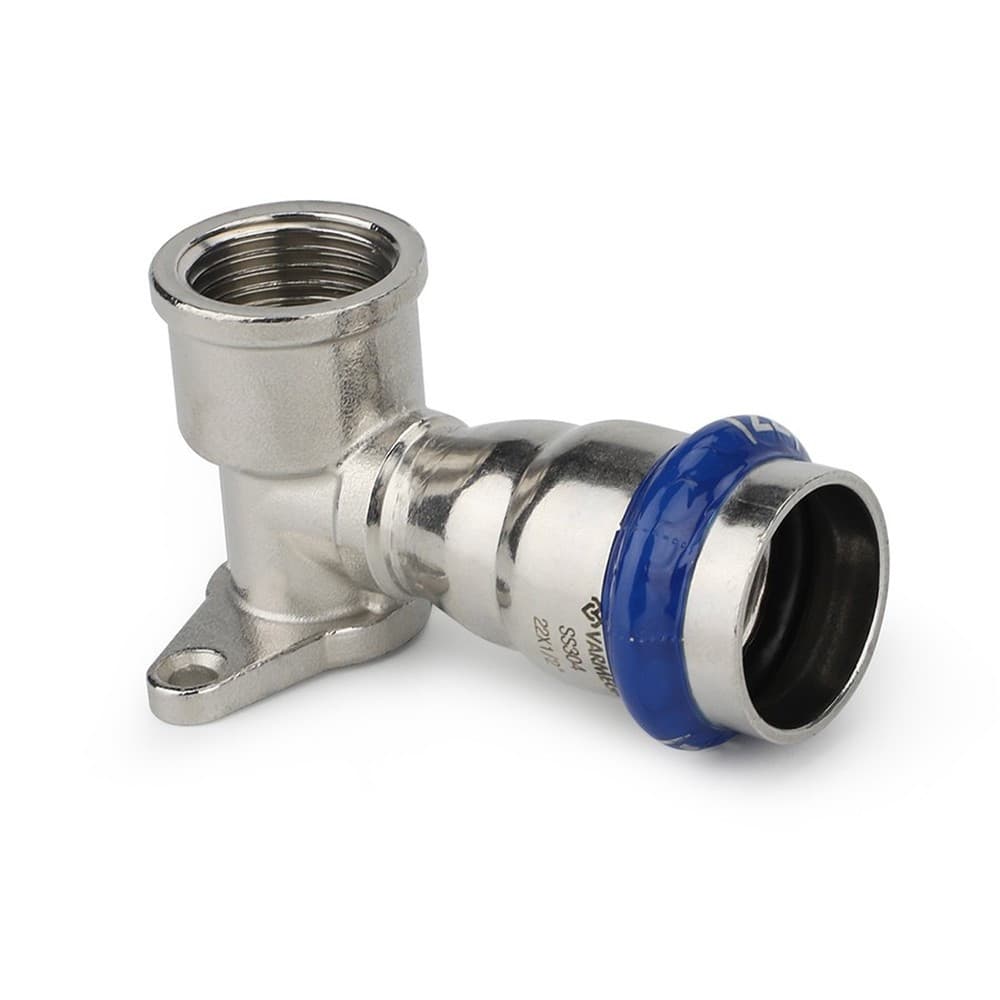 Водорозетка VARMEGA раструбная Inox Press ВР 22x1/2"