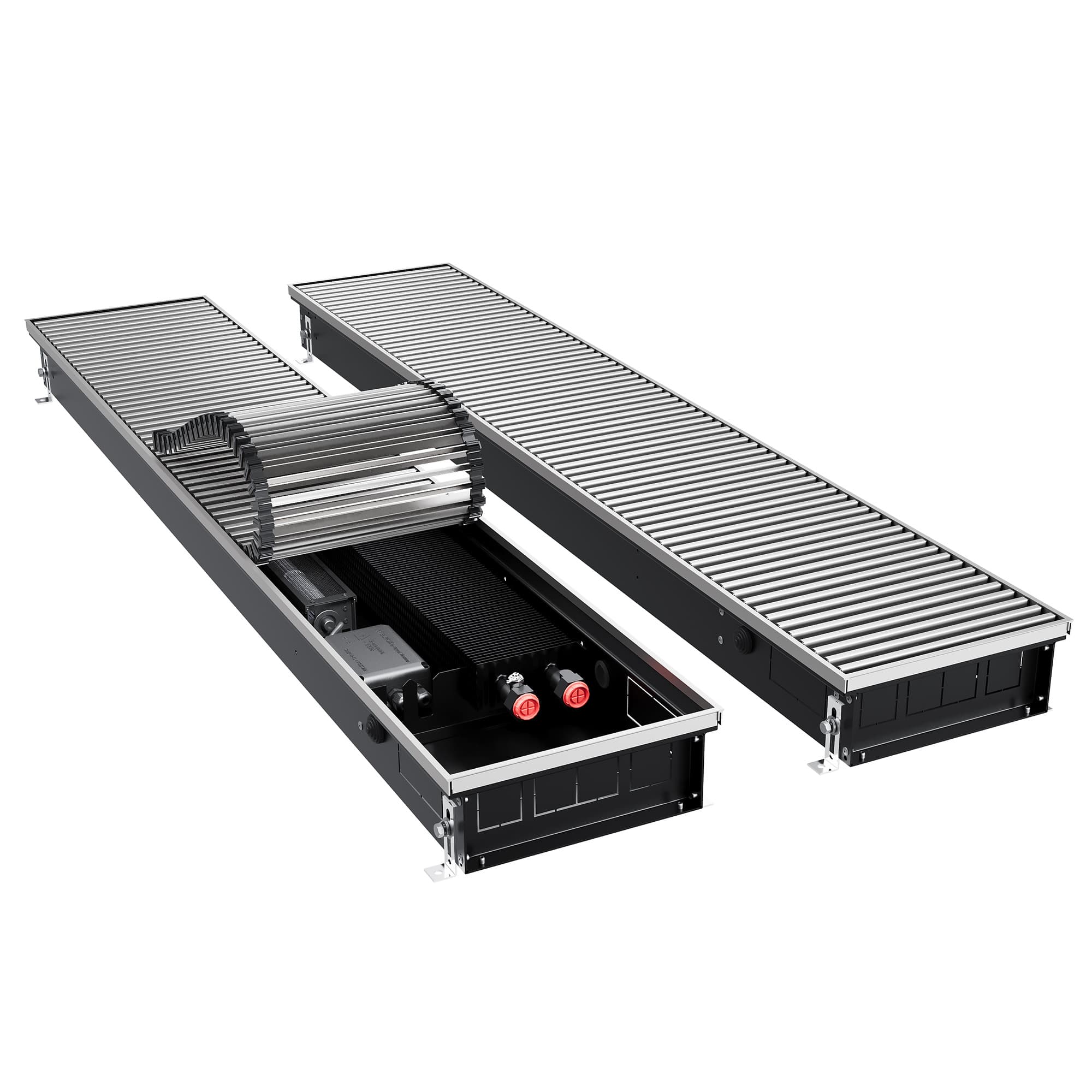 Конвектор внутрипольный Royal Thermo ATRIUM TURBO-90/250/1700-DG-U-NA