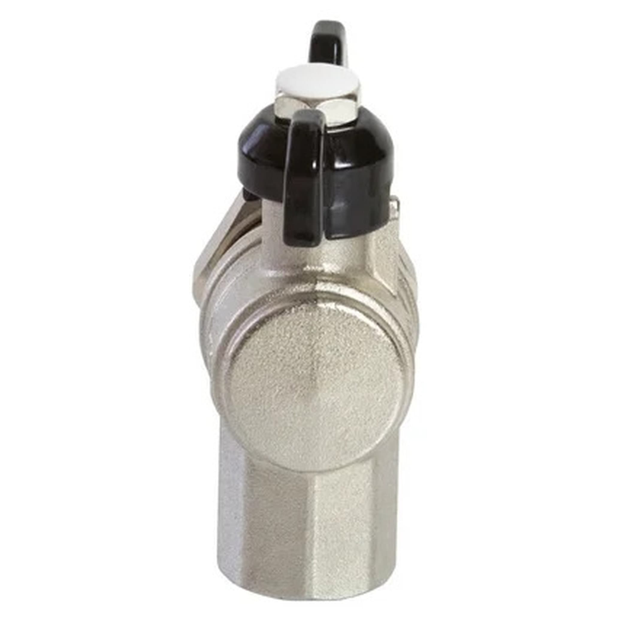 Кран VRT шаровой со сгоном угловой 1/2" бабочка
