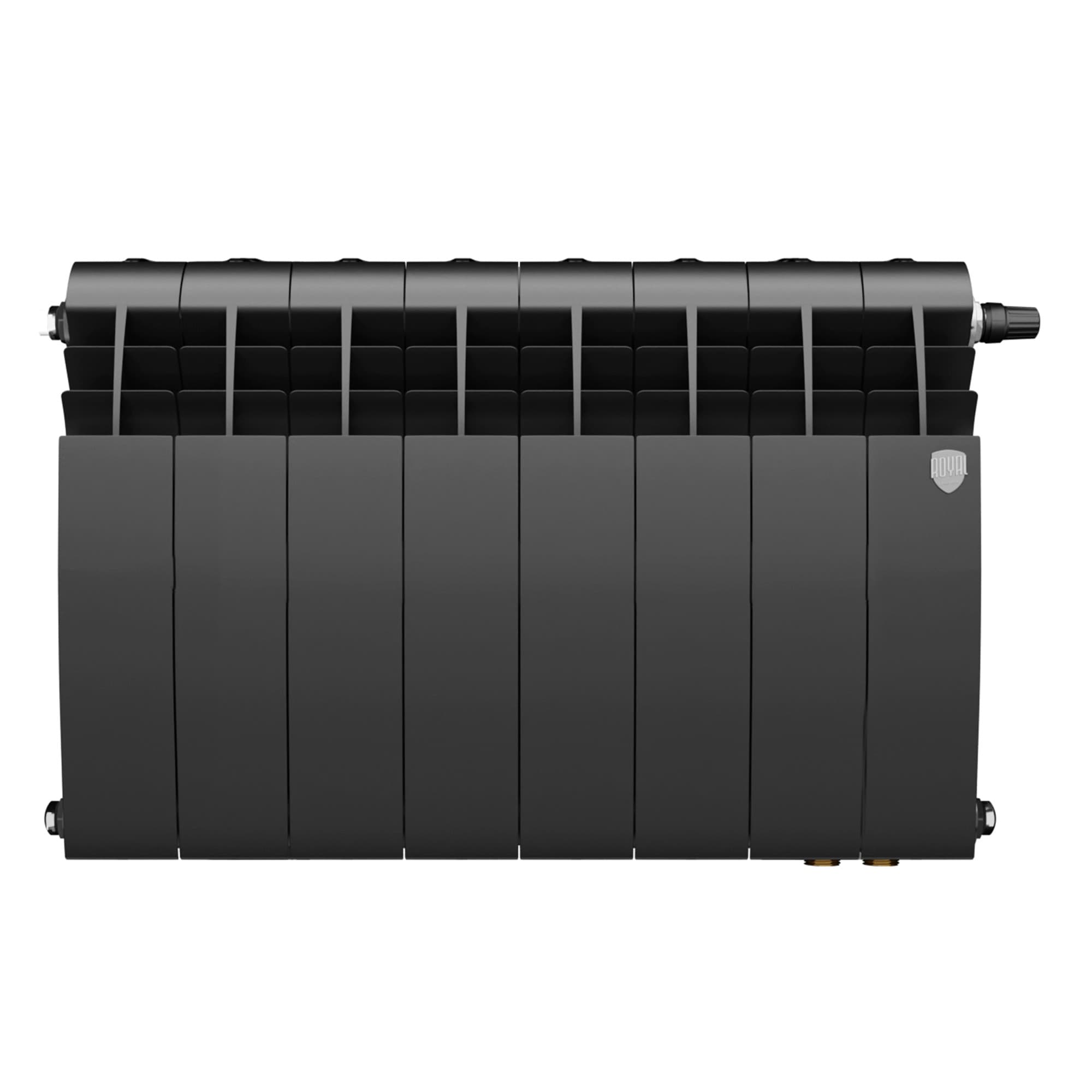 Радиатор Royal Thermo BiLiner 350 Noir Sable VR80 - 8 секц.