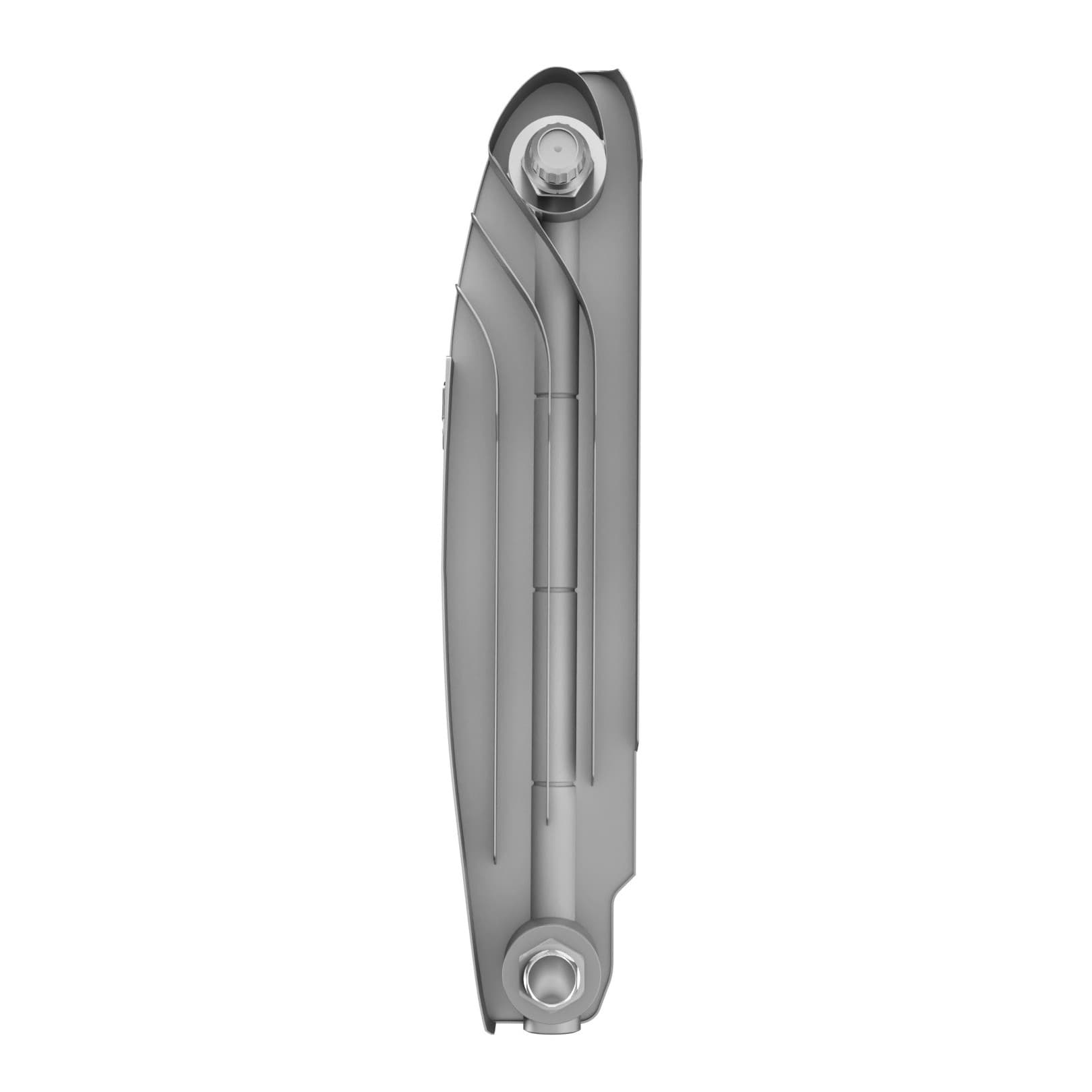 Радиатор Royal Thermo BiLiner 350 Silver Satin VR80 - 8 секц.